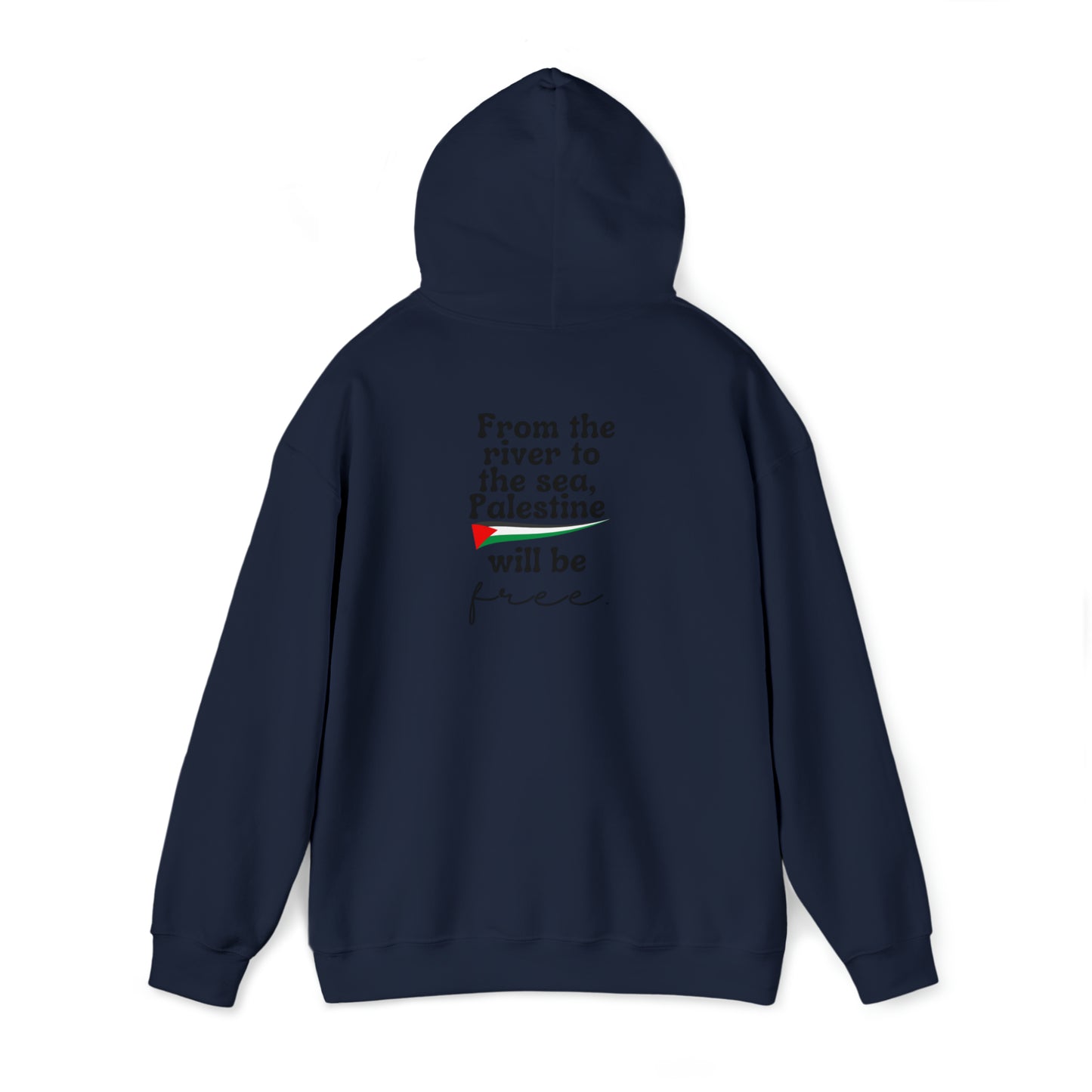 Heavy Blend™ Hooded Sweatshirt palestine floral womens design