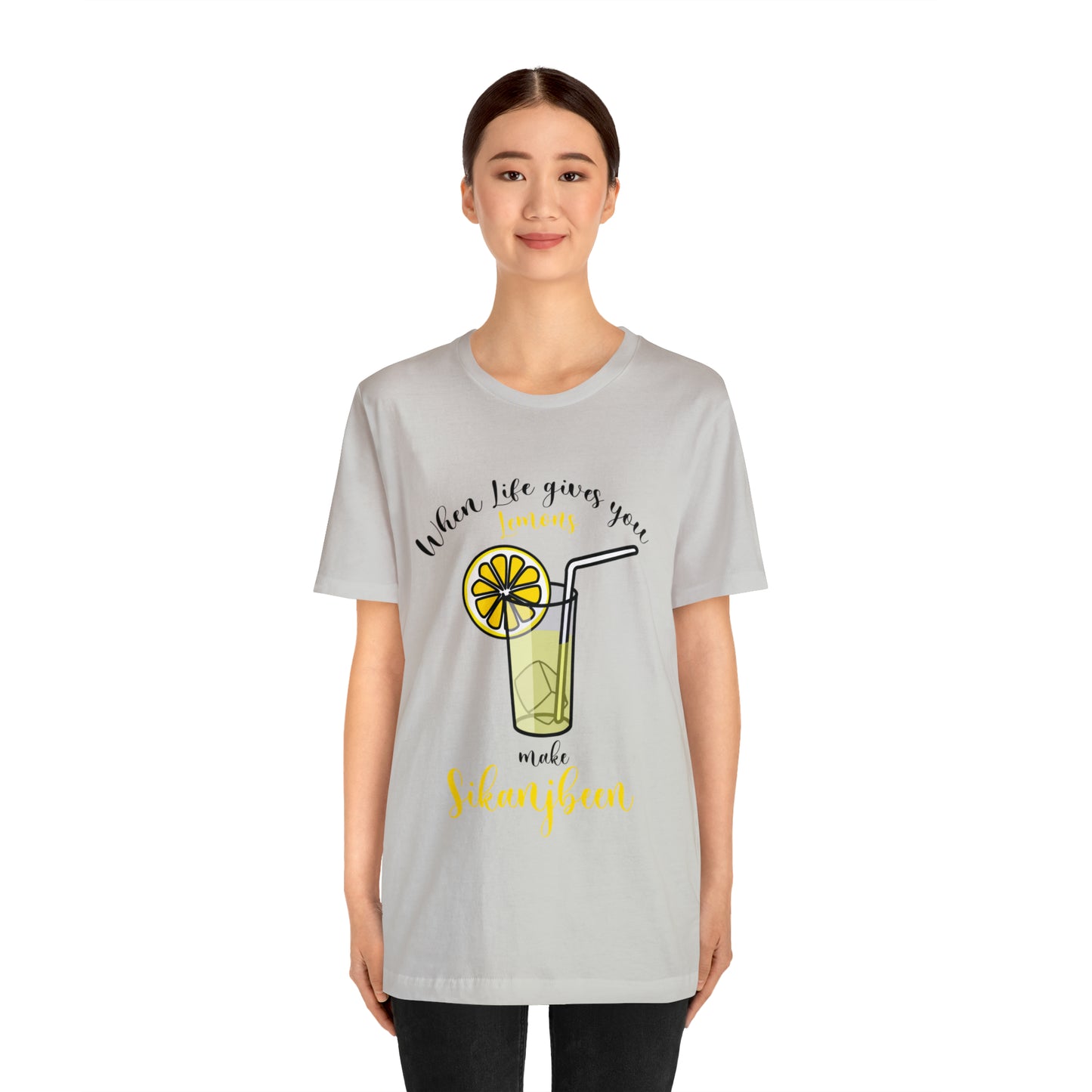 When life gives you lemon Jersey Short Sleeve Tee