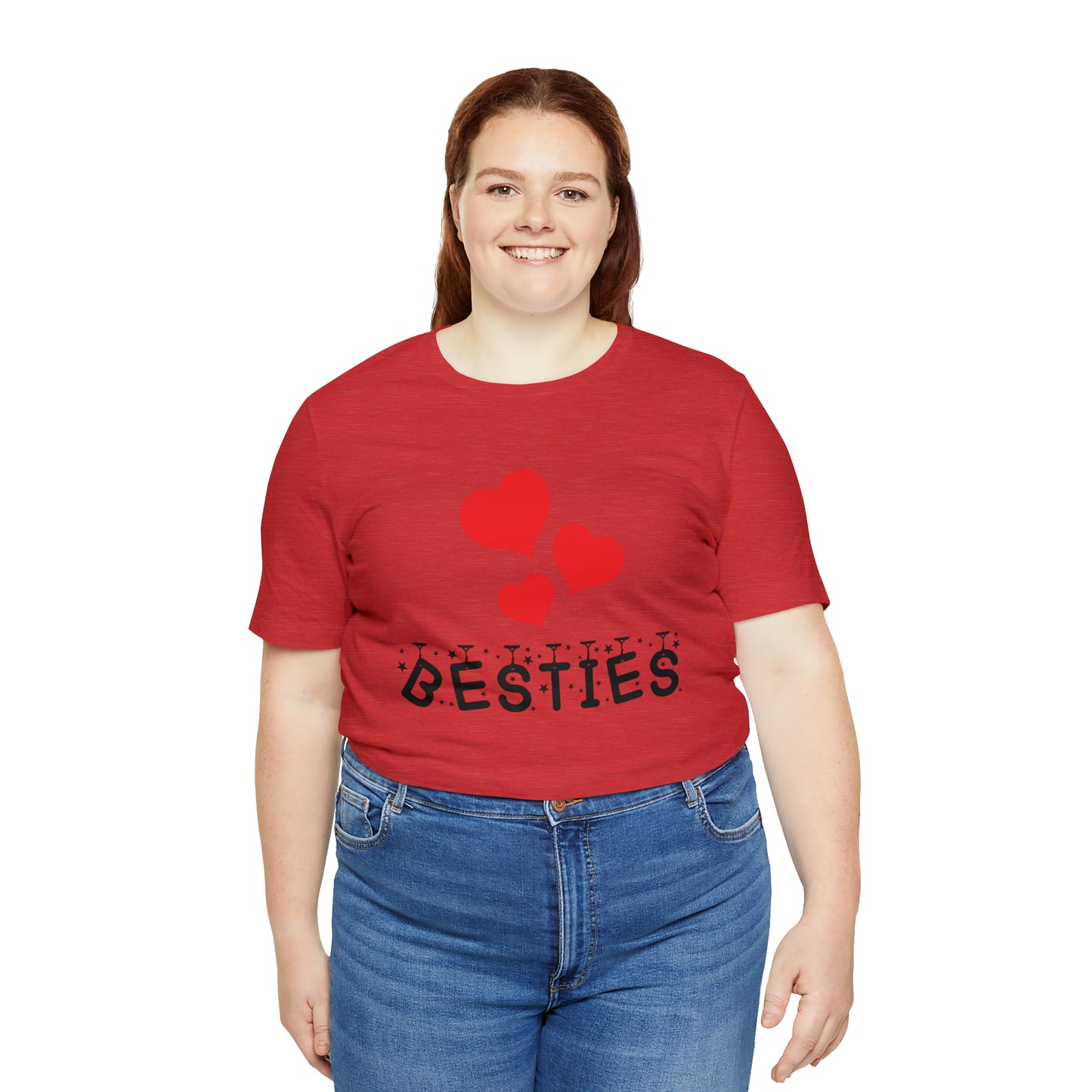 Besties Jersey Short Sleeve Tee