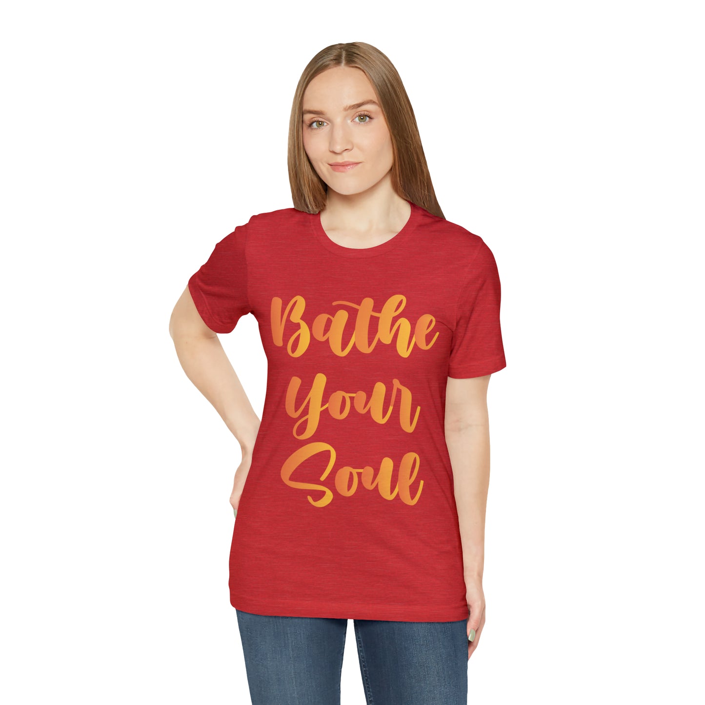 Bathe your soul Jersey Short Sleeve Tee