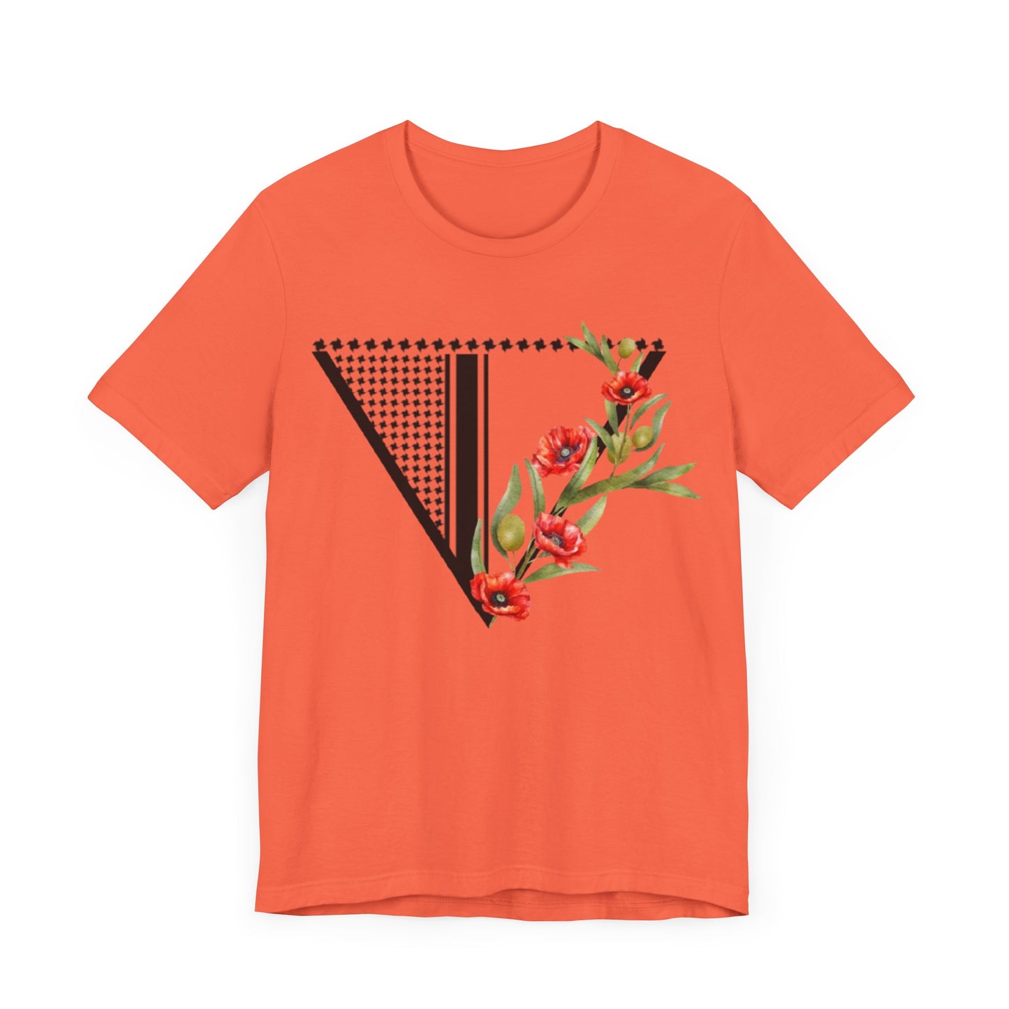 Mandala Palestine Jersey Tee - Stylish & Versatile Summer Top