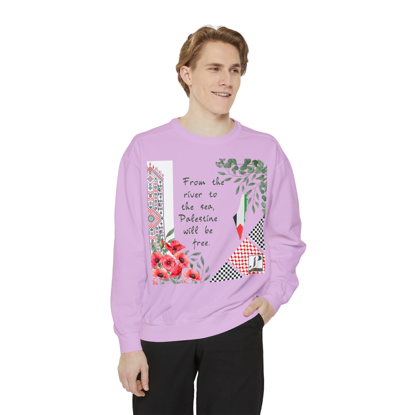 Unisex Garment-Dyed Sweatshirt