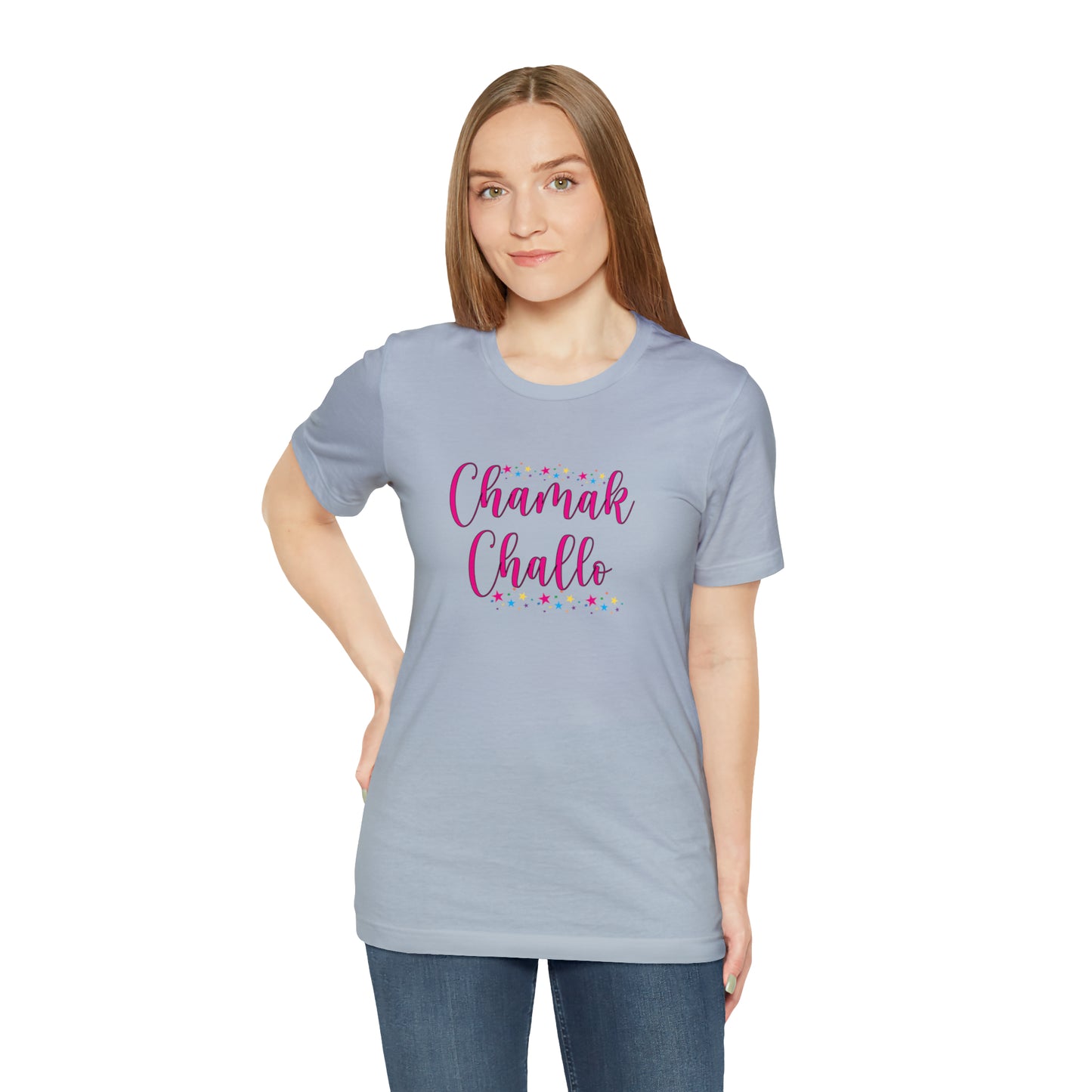 Chamak challo Jersey Short Sleeve Tee
