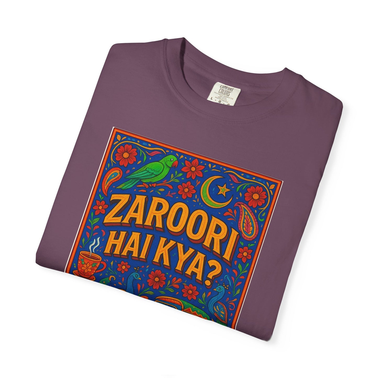 Zaroori Hai Kiya Graphic T-Shirt, Fun Casual Wear, Pop Culture Style, Gift for Friends, Everyday Comfort, Unique Statement Tee
