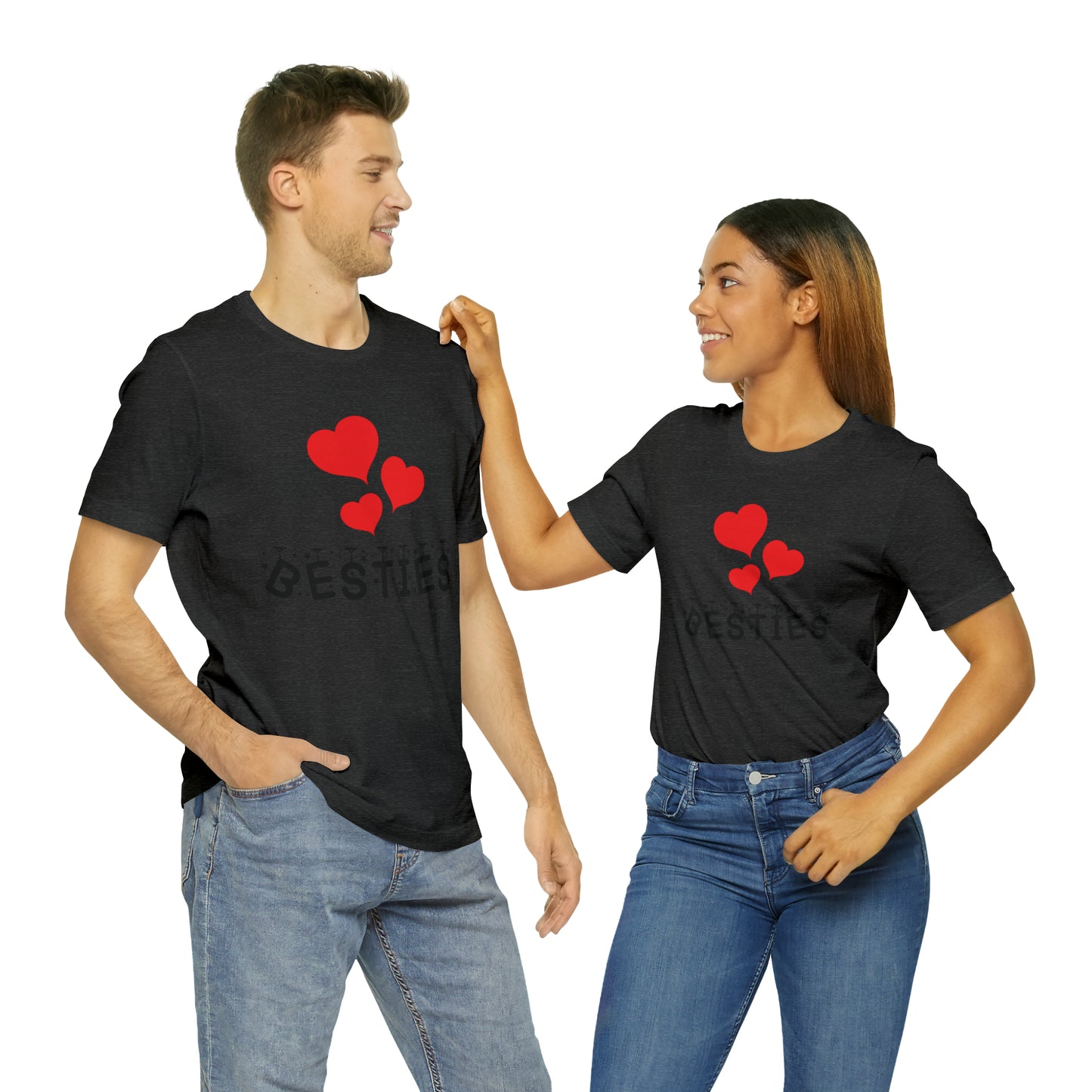 Besties Jersey Short Sleeve Tee