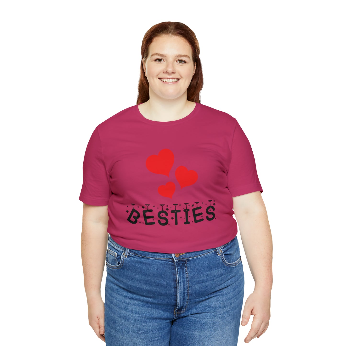 Besties Jersey Short Sleeve Tee