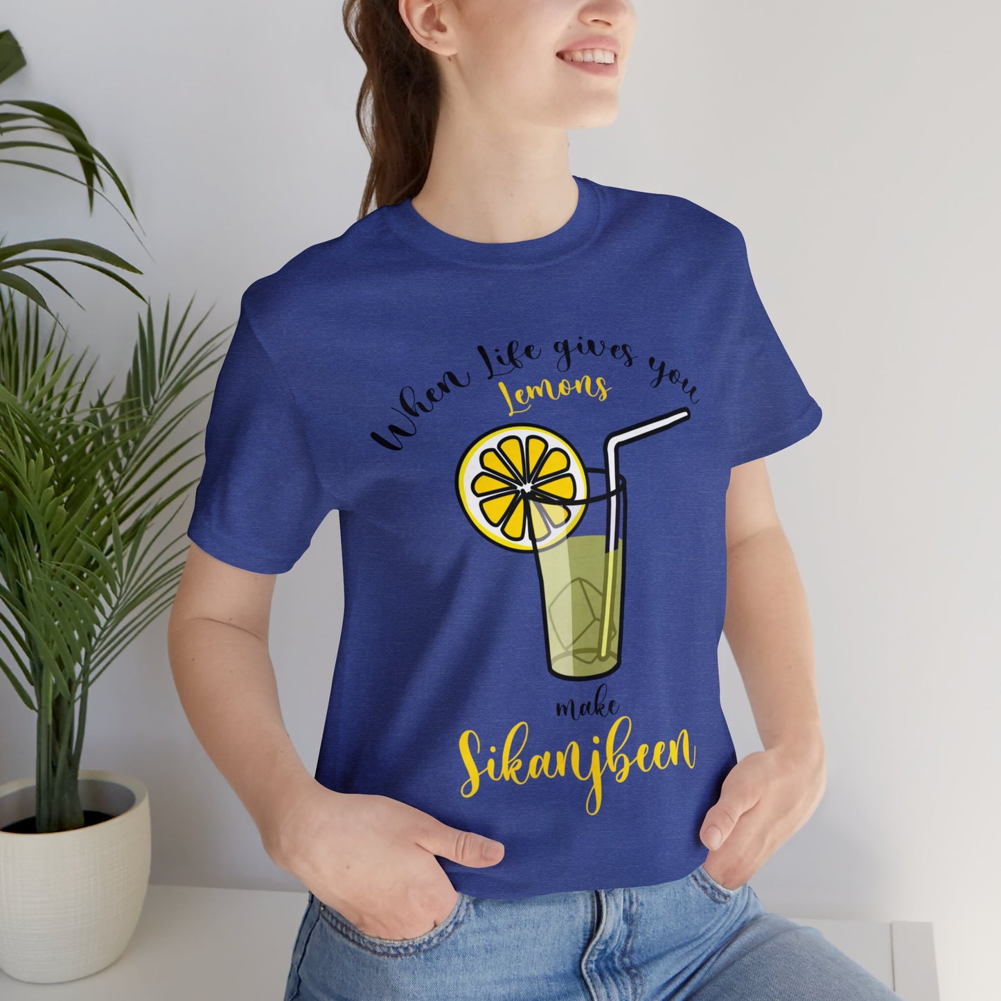 When life gives you lemons Jersey Short Sleeve Tee