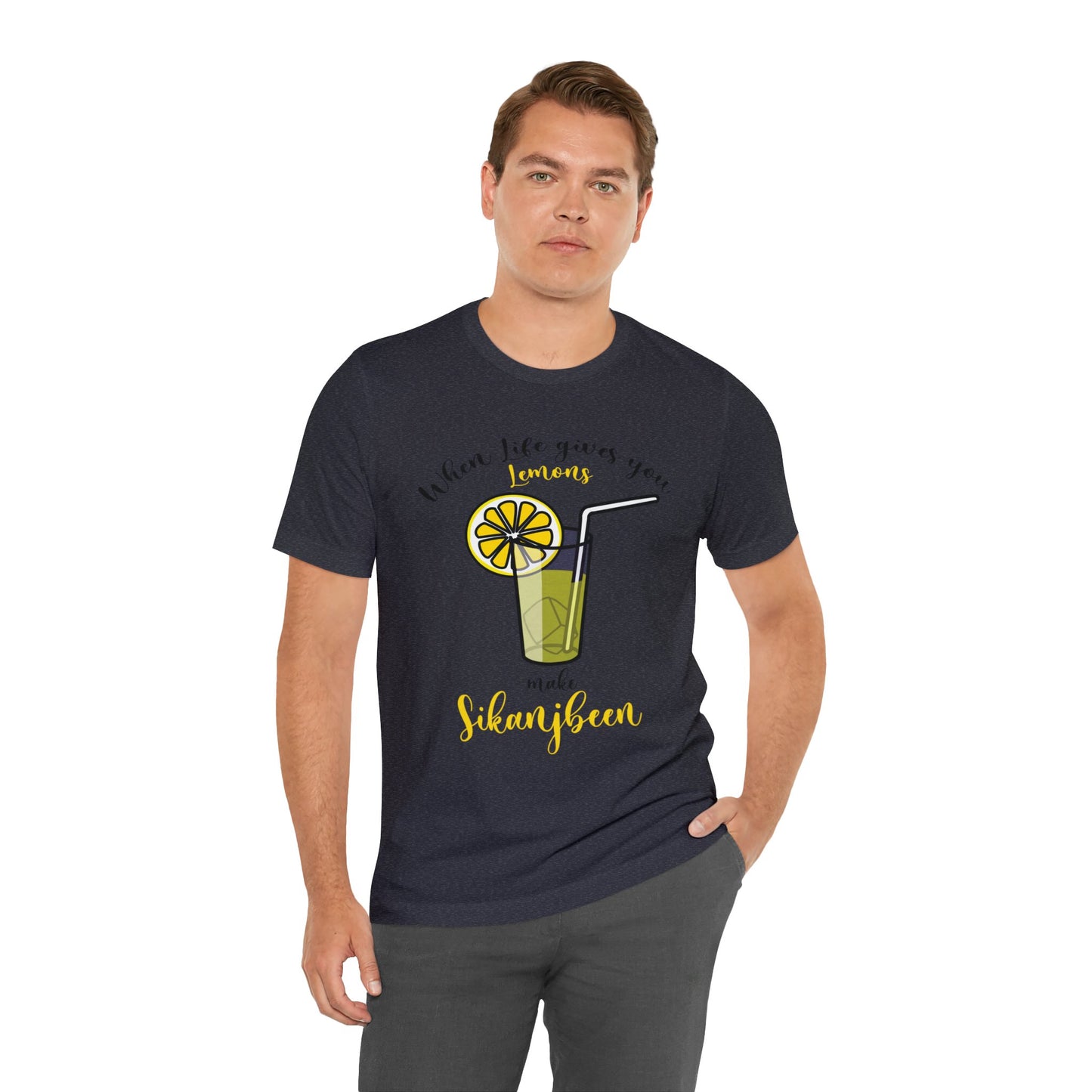 When life gives you lemons Jersey Short Sleeve Tee