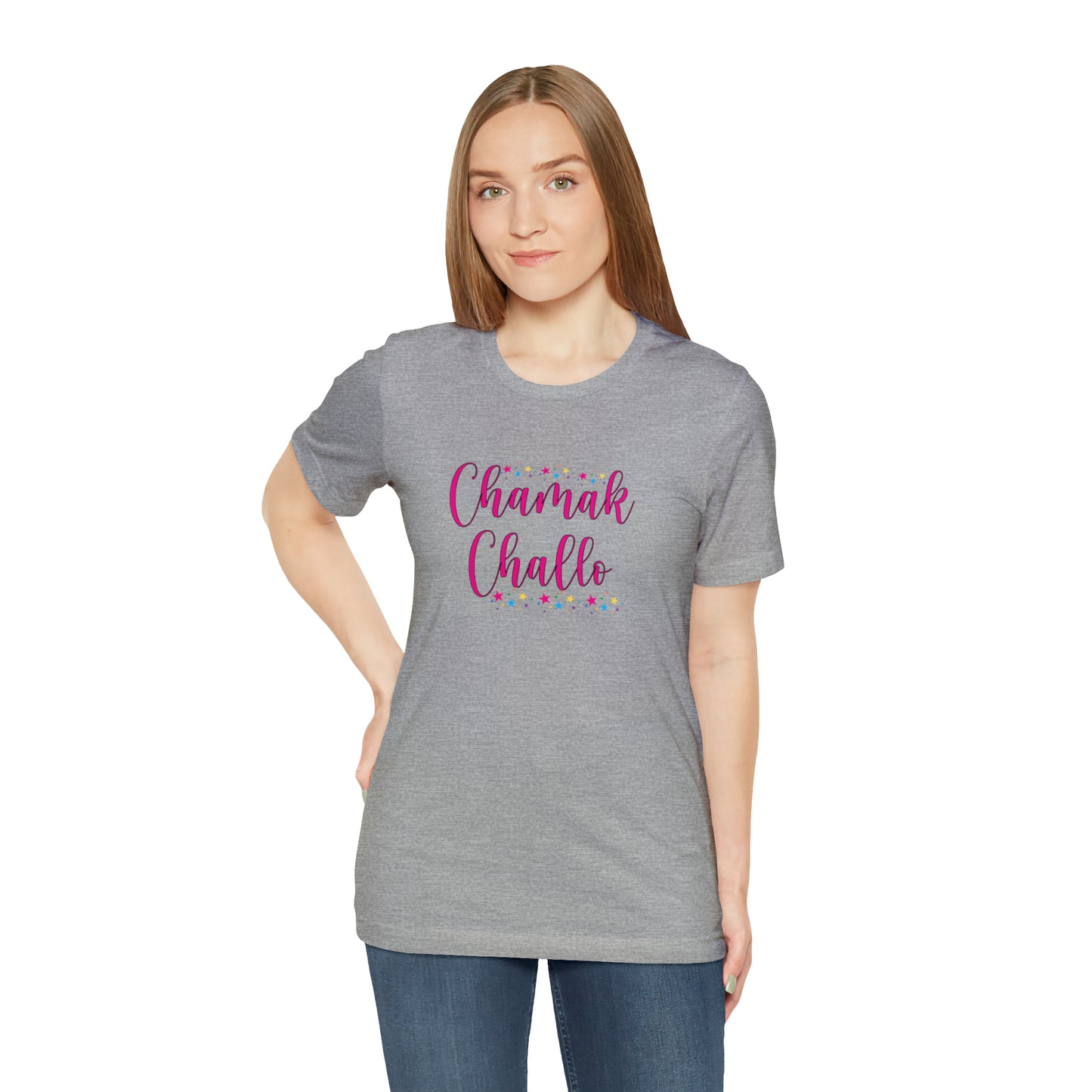 Chamak challo Jersey Short Sleeve Tee