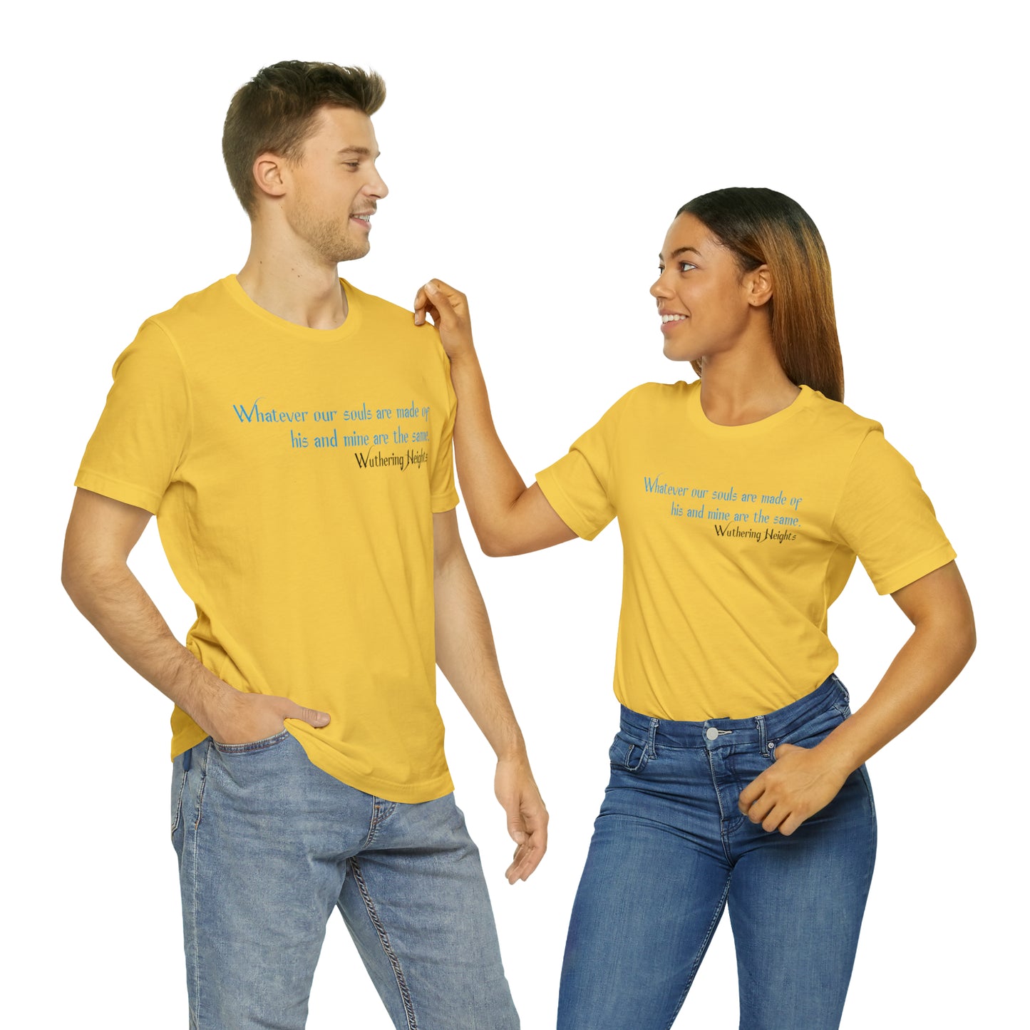 What our souls are made up Jersey Short Sleeve Tee