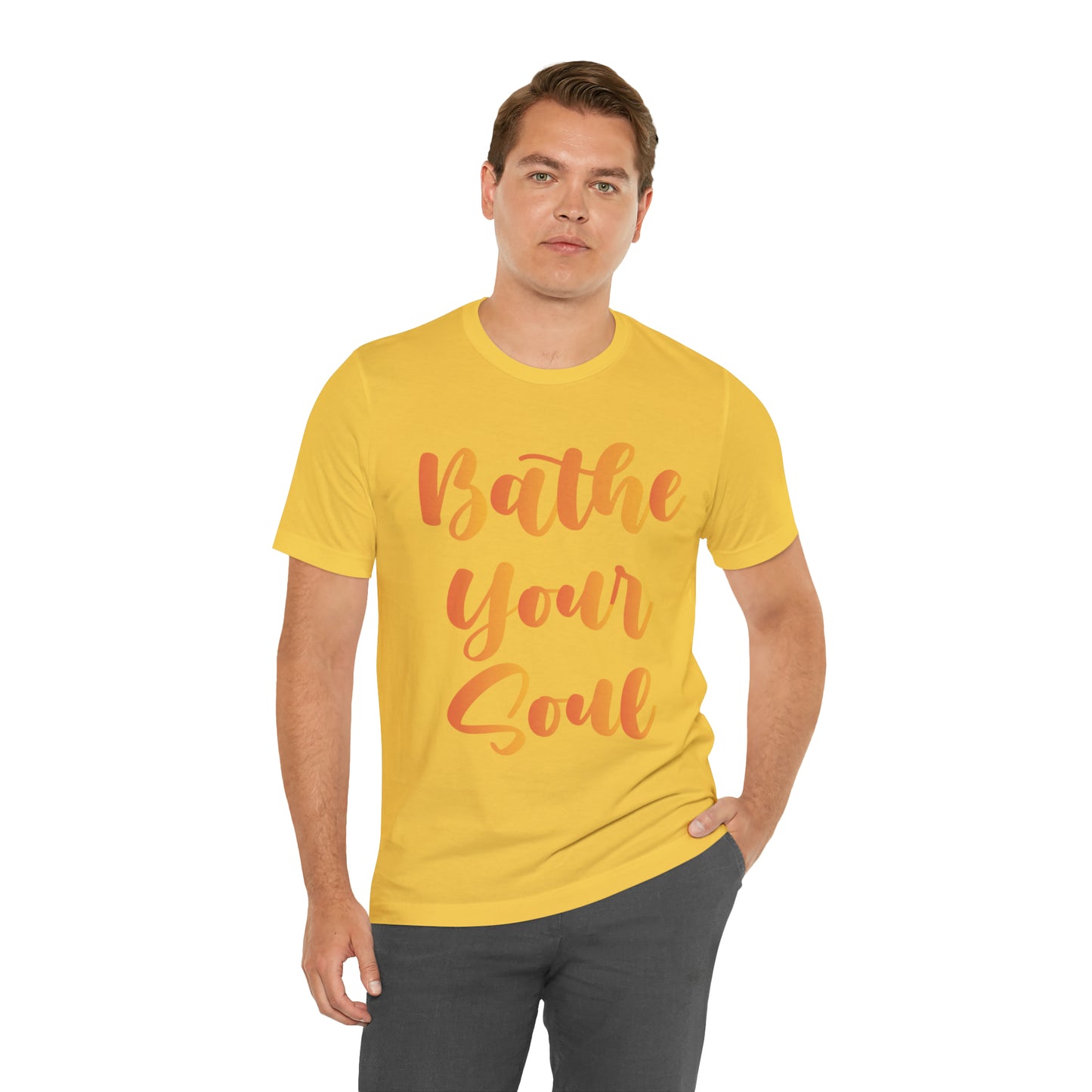 Bathe your soul Jersey Short Sleeve Tee