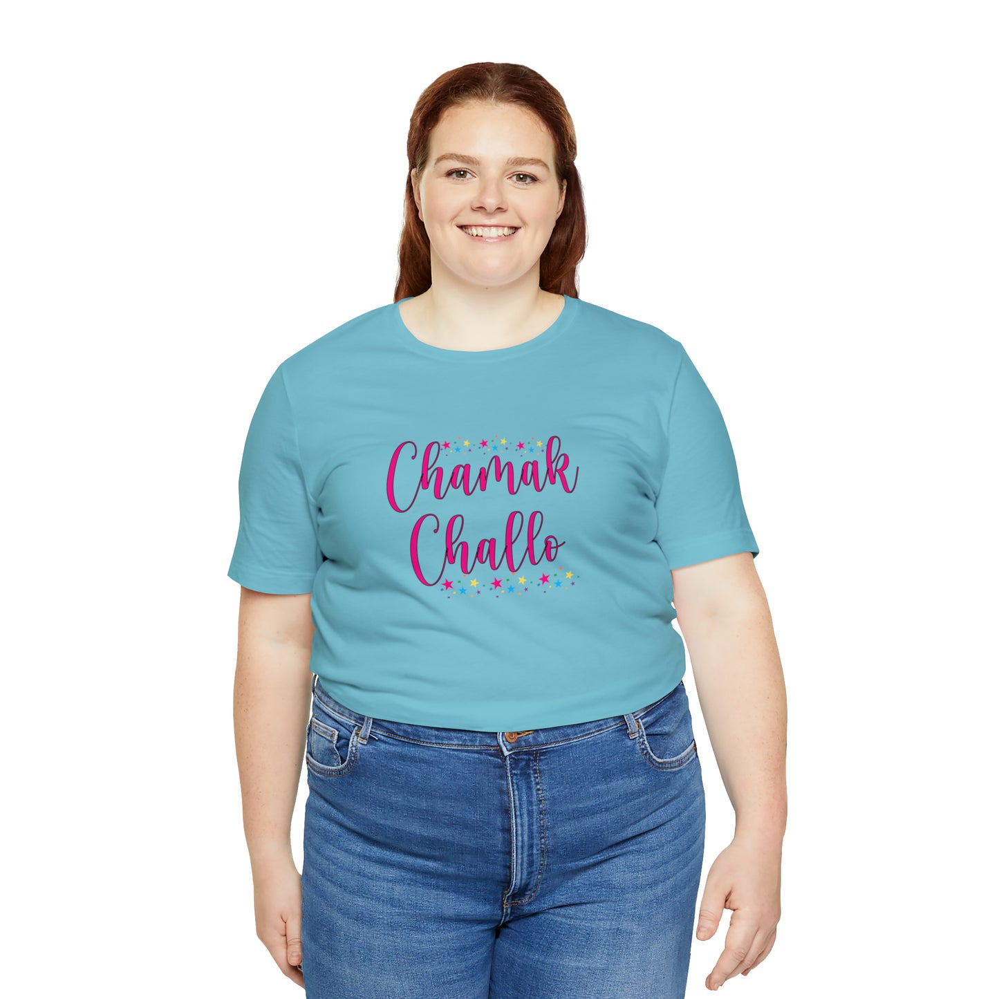 Chamak challo Jersey Short Sleeve Tee