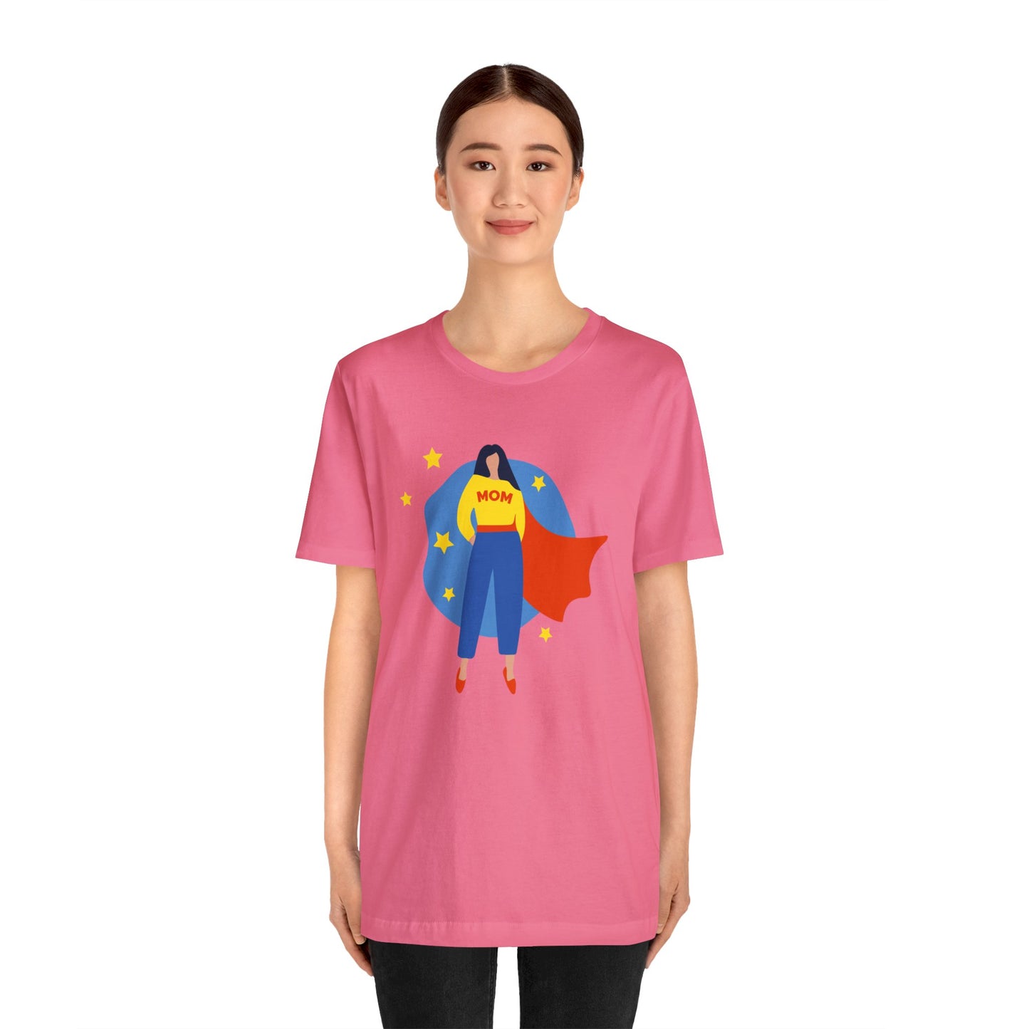 Mom Hero Jersey Short Sleeve Tee