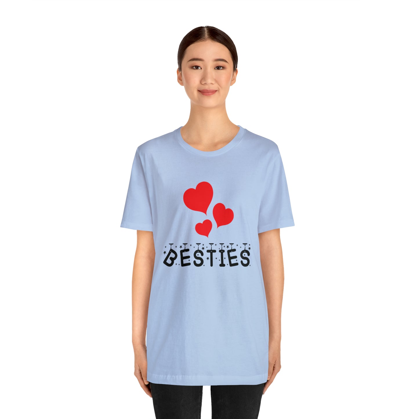 Besties Jersey Short Sleeve Tee