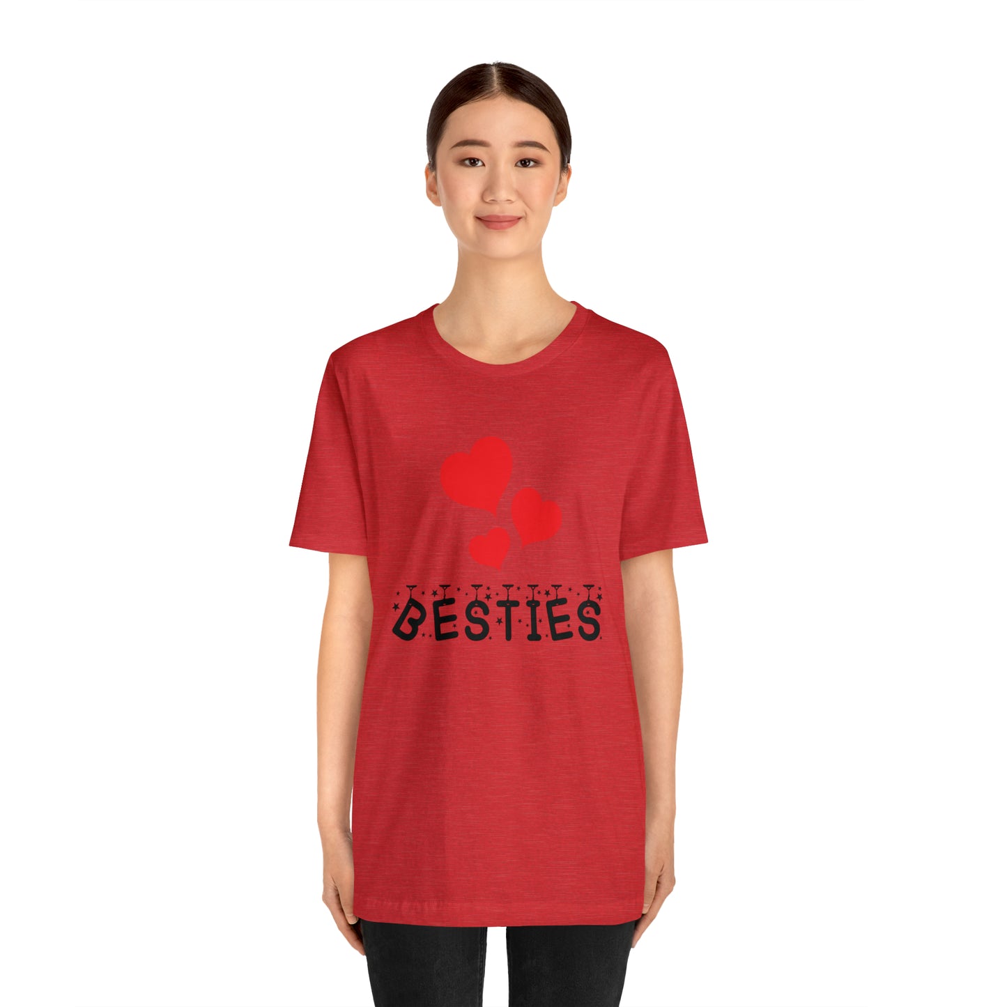 Besties Jersey Short Sleeve Tee