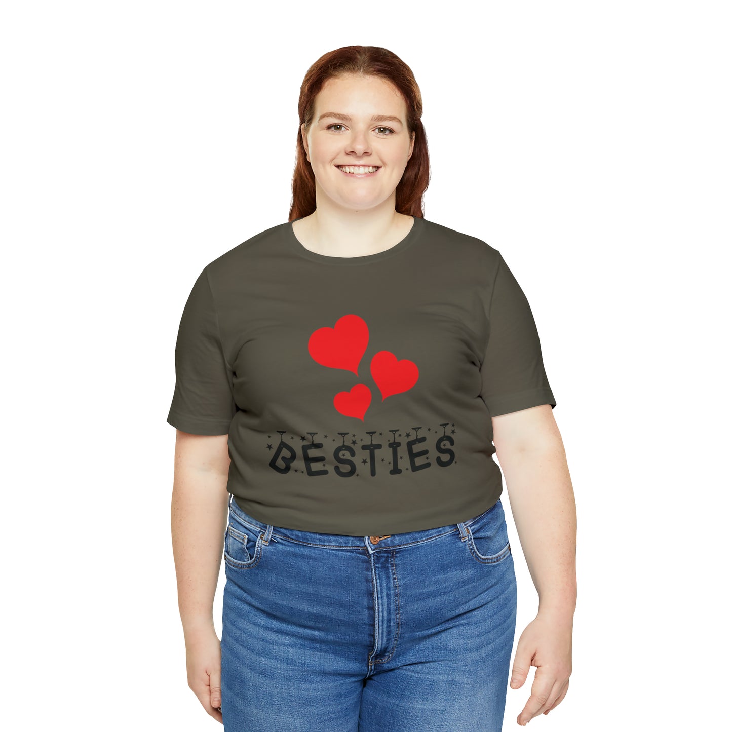 Besties Jersey Short Sleeve Tee