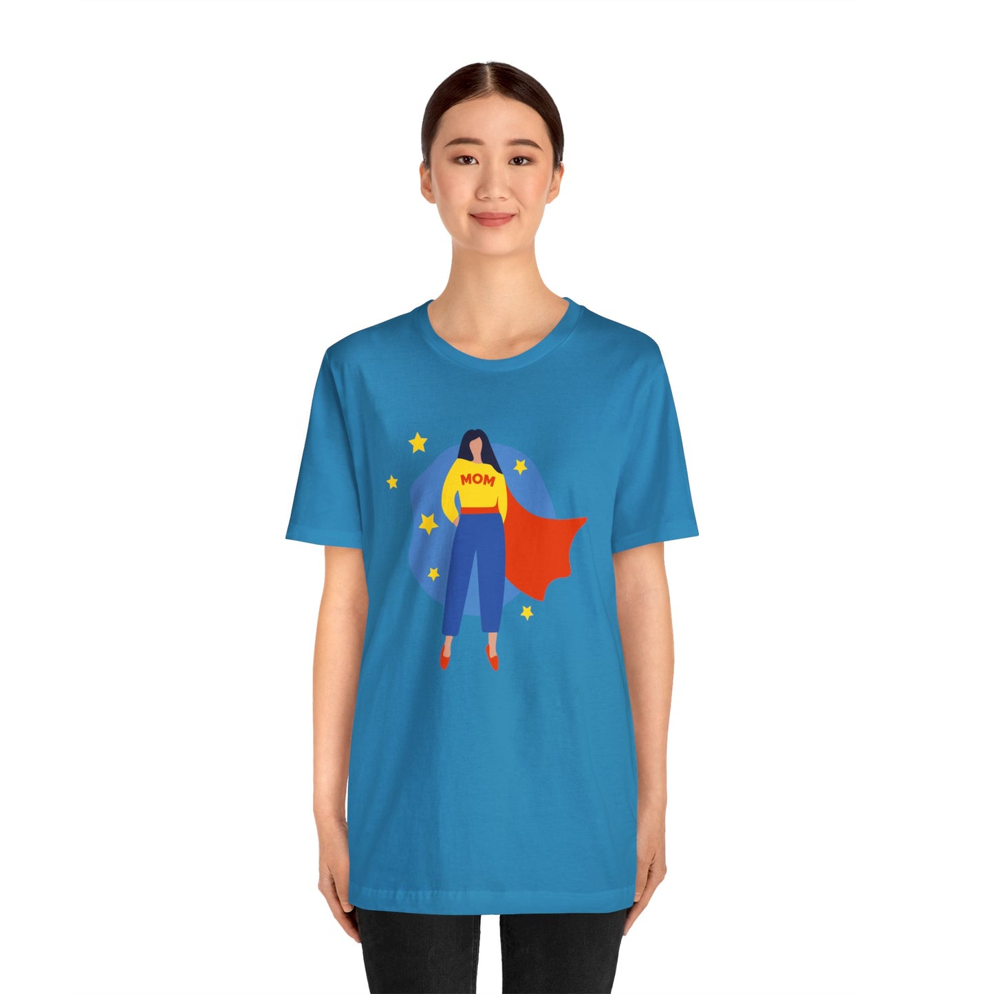 Mom Hero Jersey Short Sleeve Tee