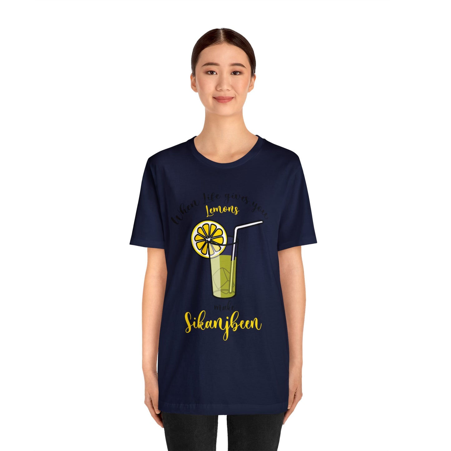 When life gives you lemons Jersey Short Sleeve Tee
