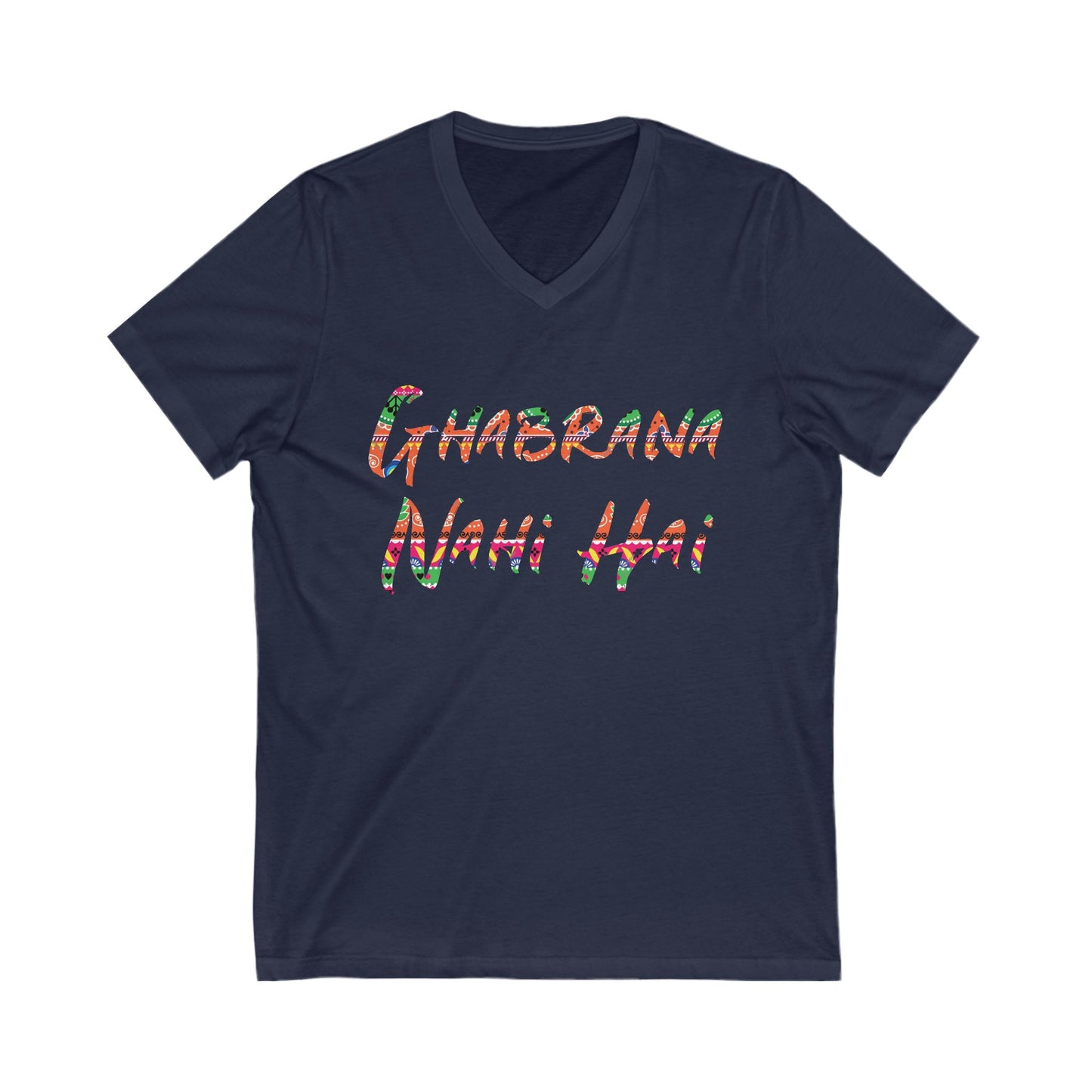 Imran Khan Ghabrana nahi hai Jersey Sleeve Tee