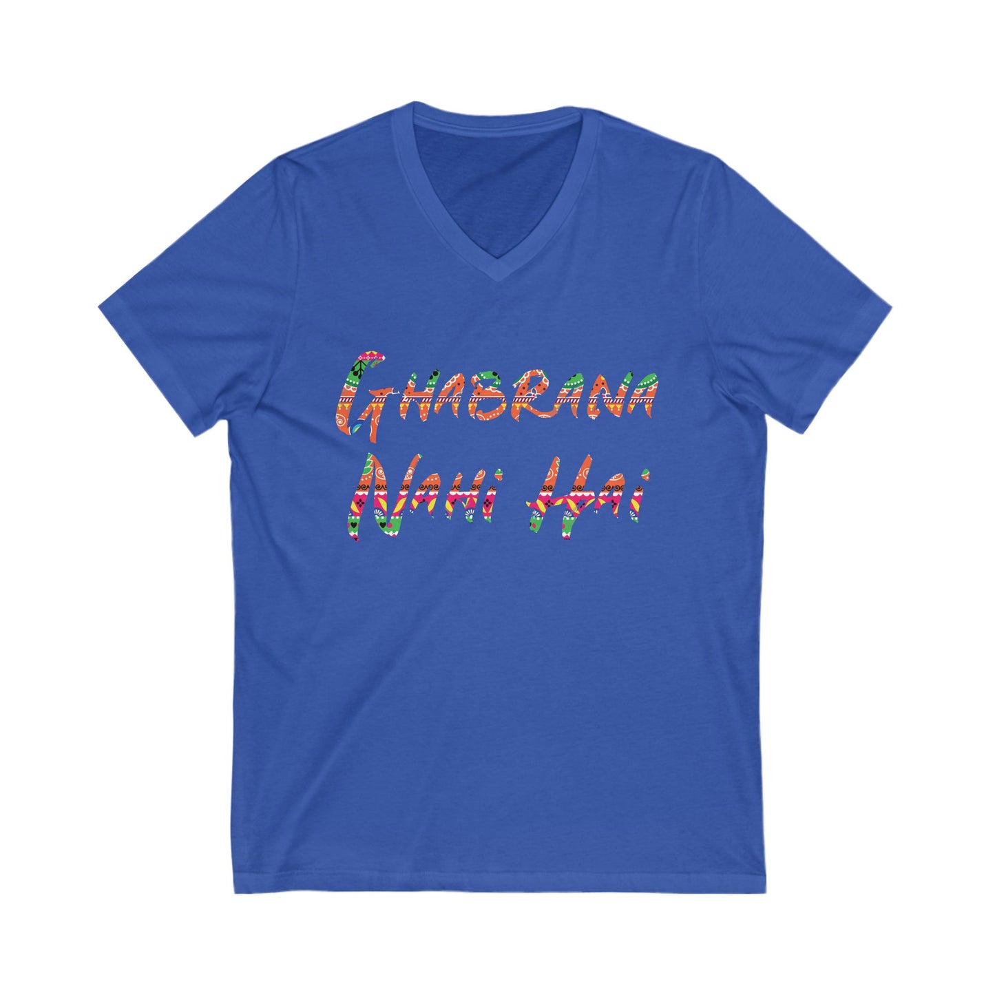 Imran Khan Ghabrana nahi hai Jersey Sleeve Tee