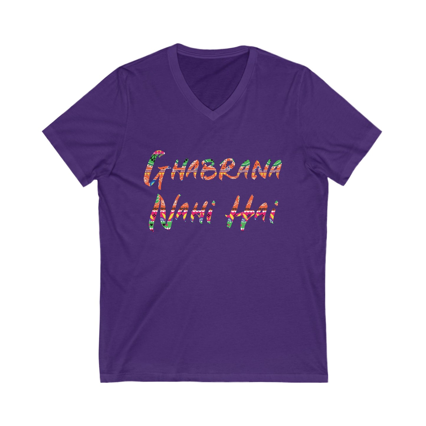 Imran Khan Ghabrana nahi hai Jersey Sleeve Tee