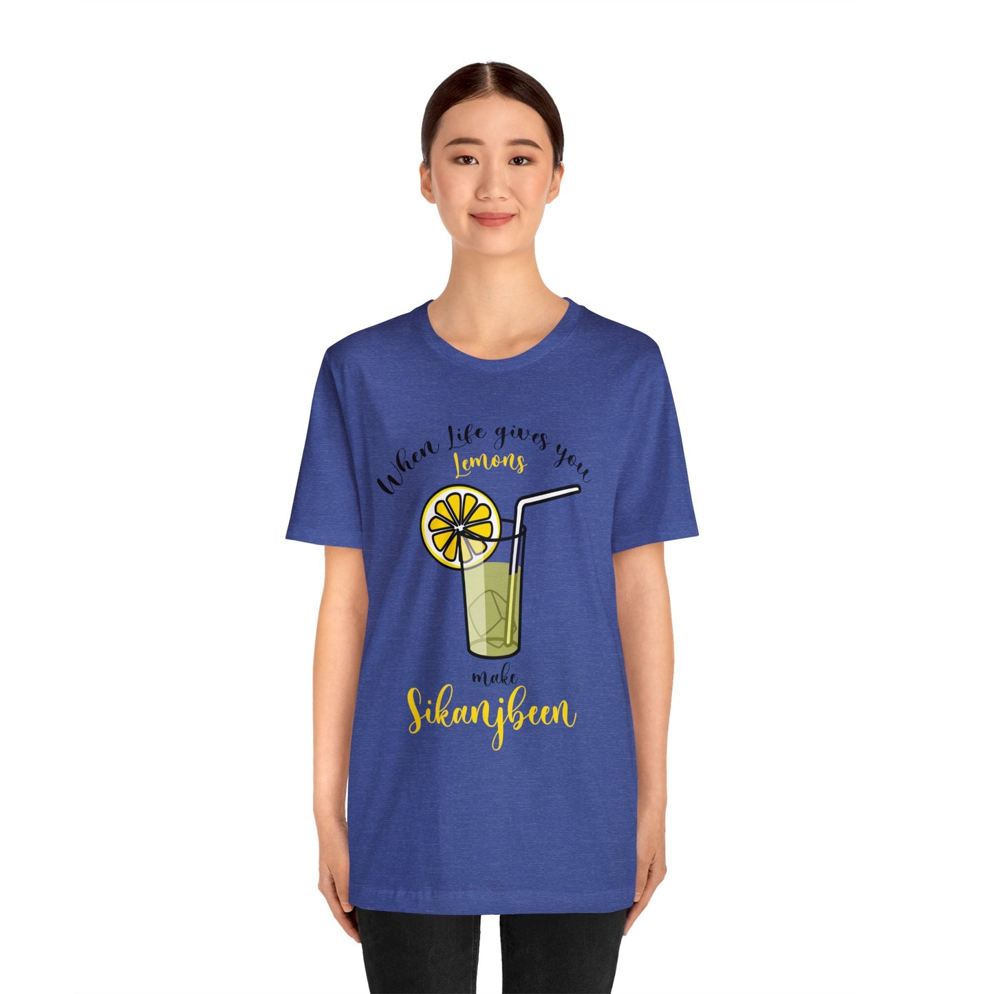 When life gives you lemons Jersey Short Sleeve Tee