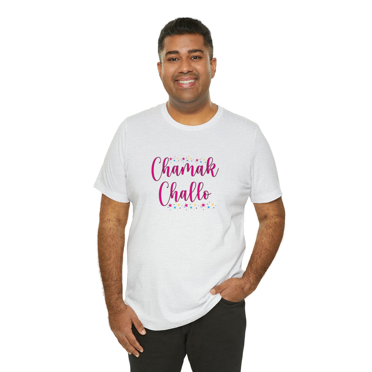 Chamak challo Jersey Short Sleeve Tee