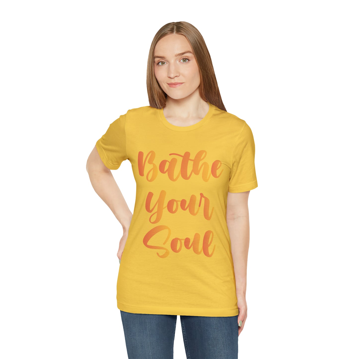Bathe your soul Jersey Short Sleeve Tee