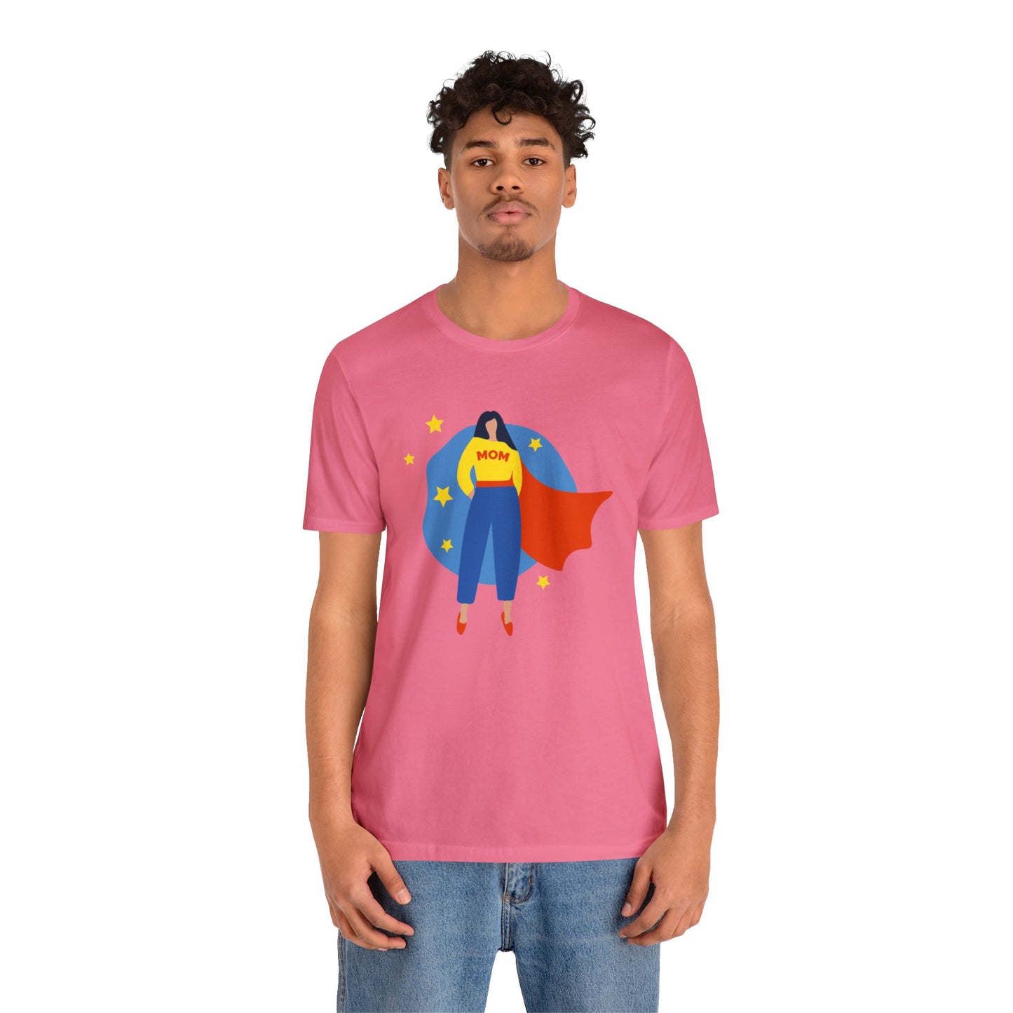 Mom Hero Jersey Short Sleeve Tee