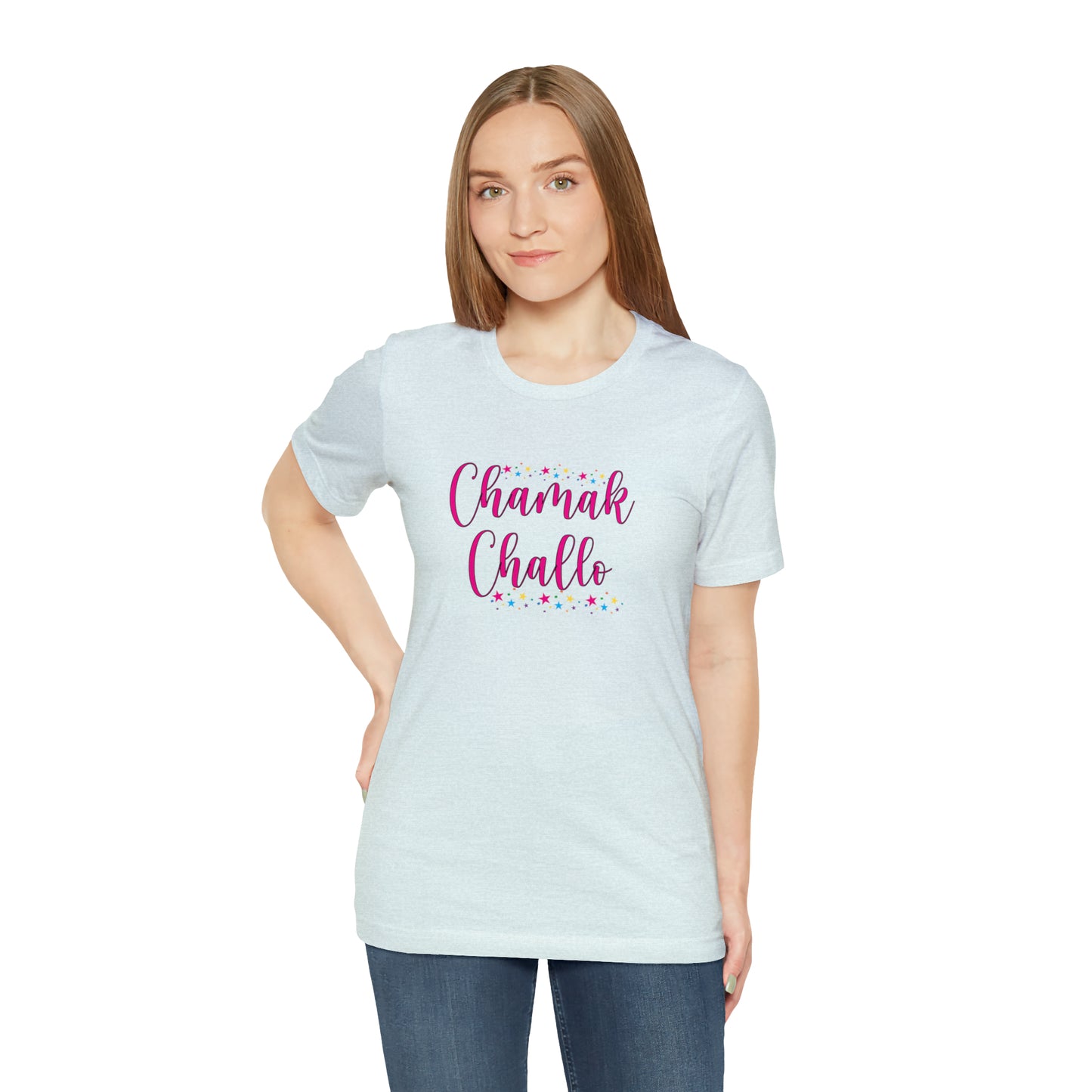 Chamak challo Jersey Short Sleeve Tee