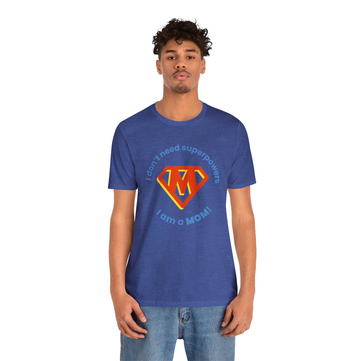 Mom M Jersey Short Sleeve Tee