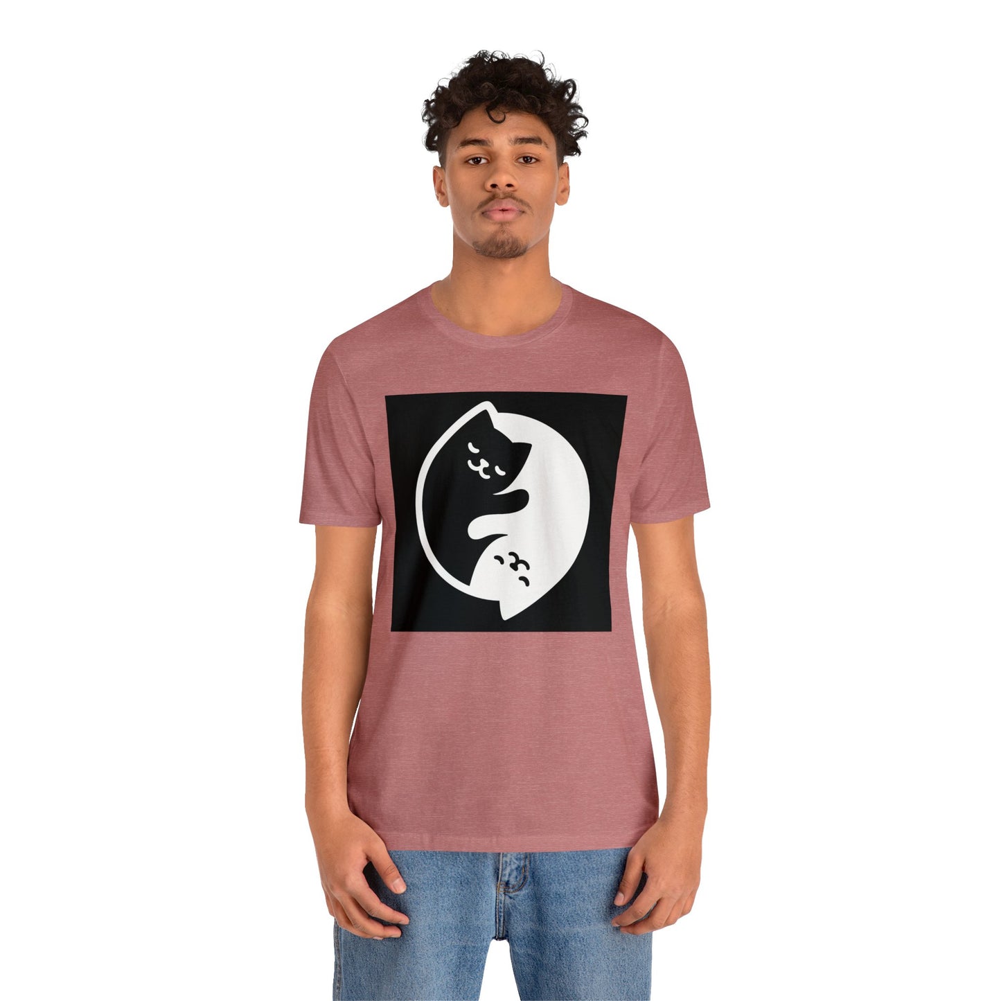 Peace Cats Unisex Jersey Short Sleeve Tee