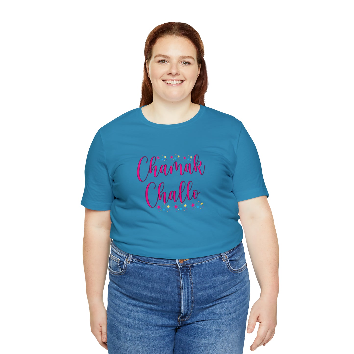 Chamak challo Jersey Short Sleeve Tee