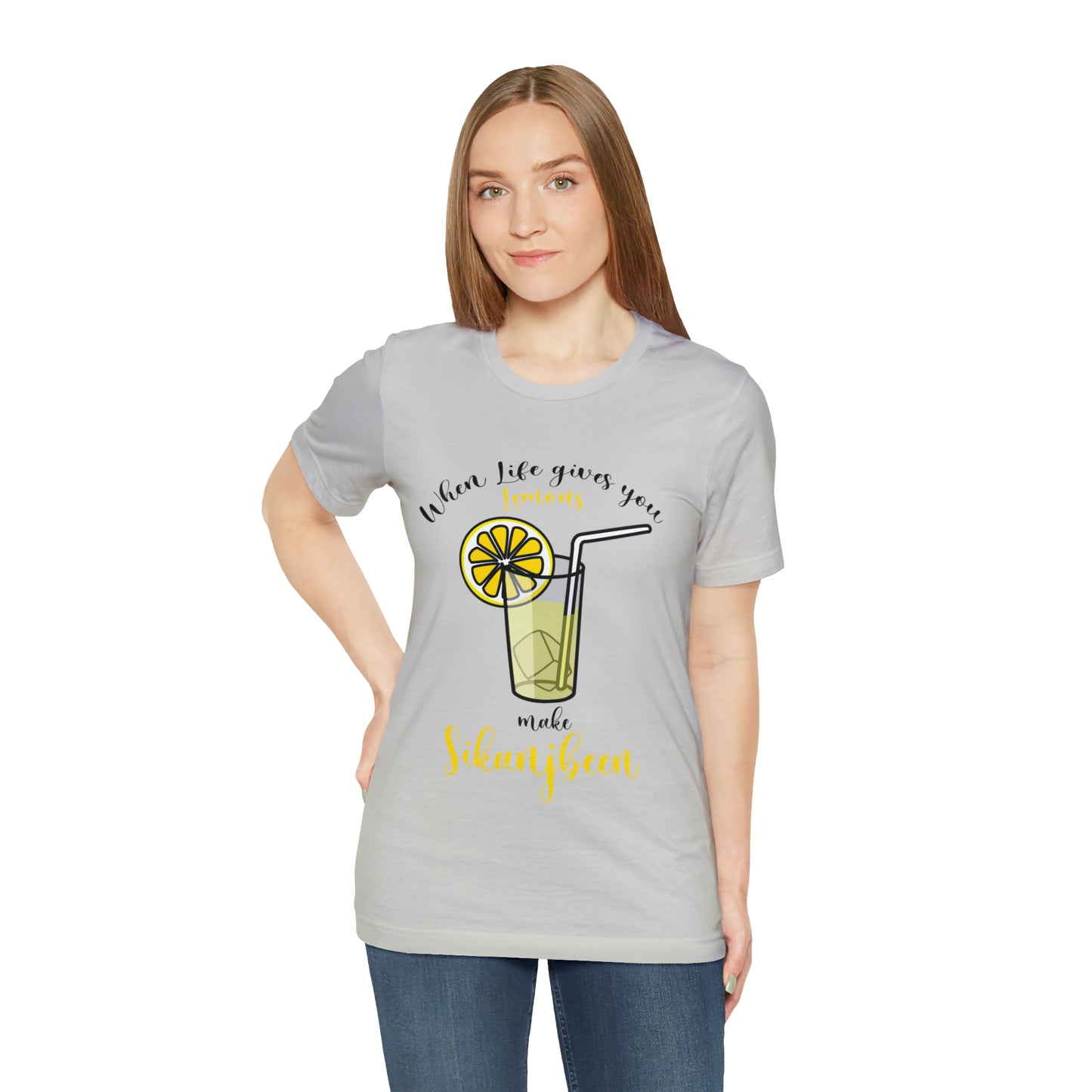 When life gives you lemon Jersey Short Sleeve Tee