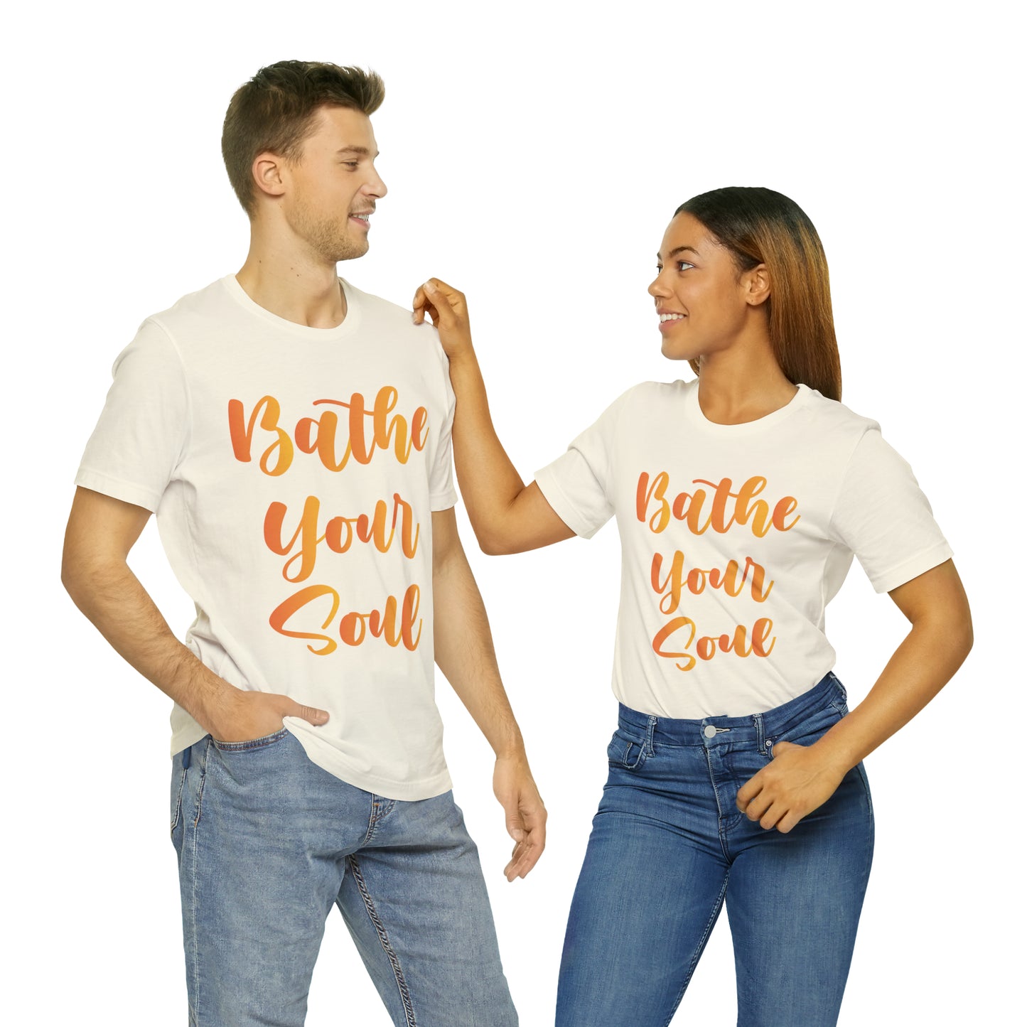 Bathe your soul Jersey Short Sleeve Tee