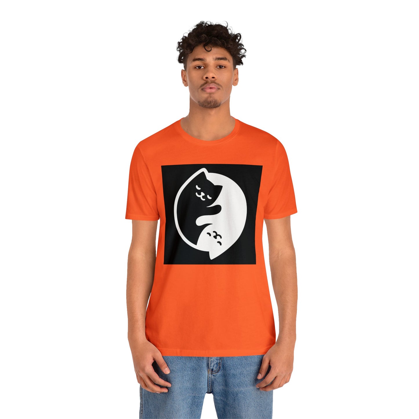 Peace Cats Unisex Jersey Short Sleeve Tee