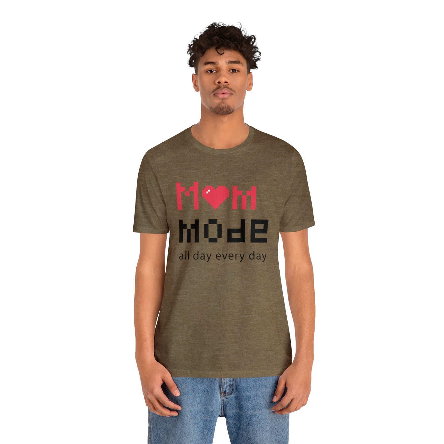 Mom Mode All day Jersey Short Sleeve Tee