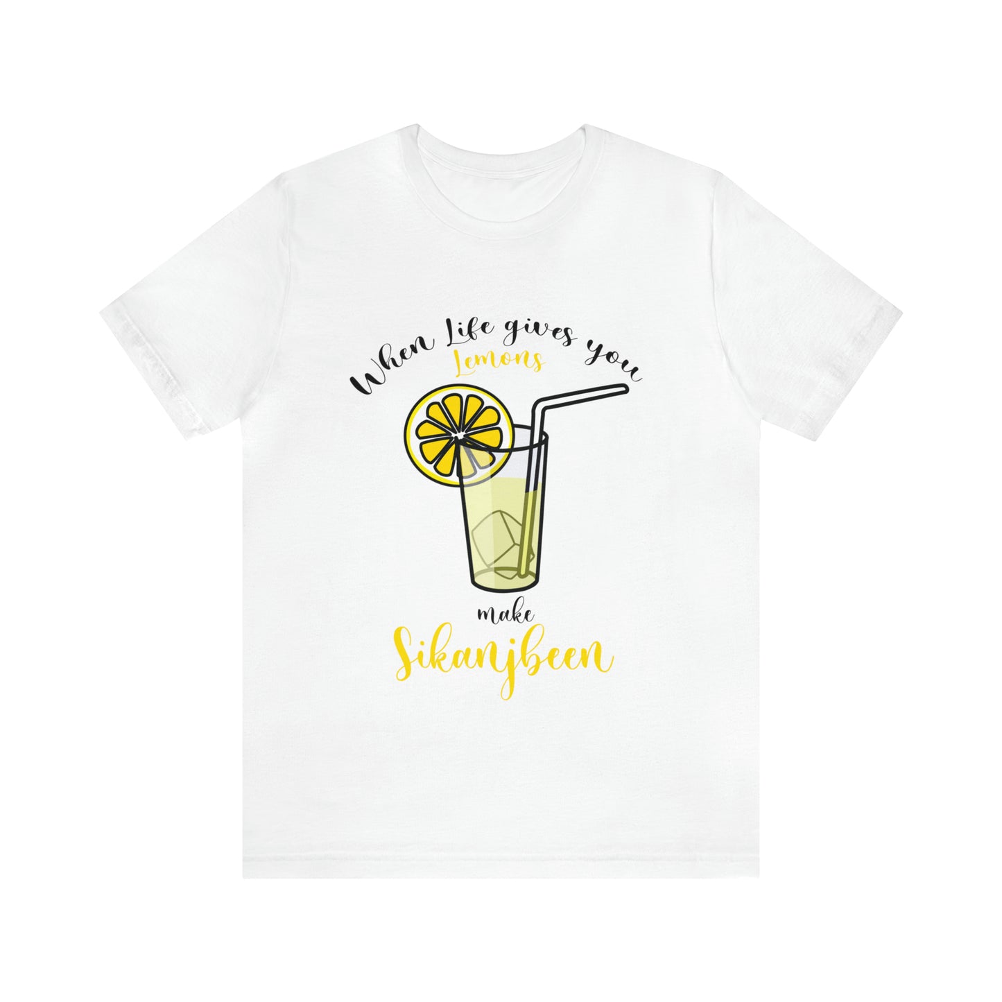 When life gives you lemon Jersey Short Sleeve Tee