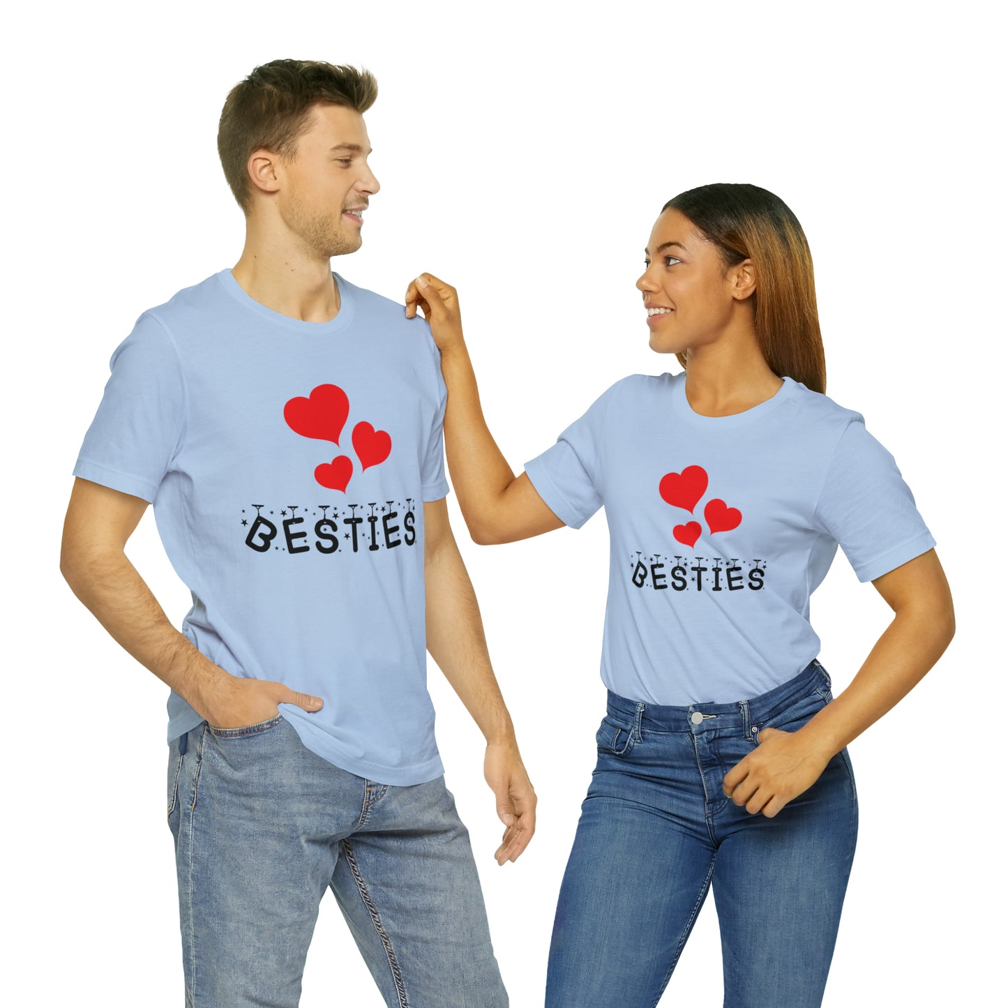 Besties Jersey Short Sleeve Tee