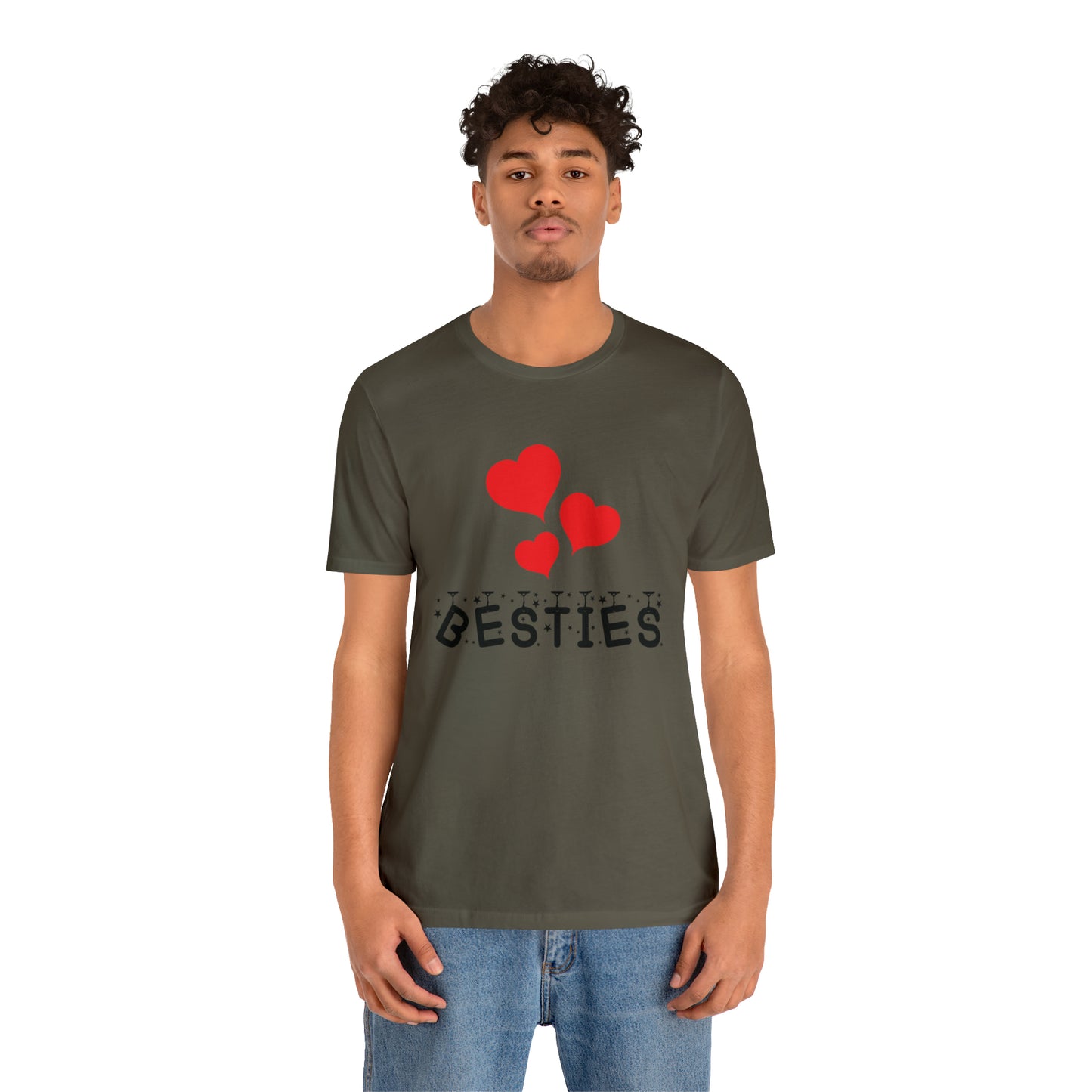 Besties Jersey Short Sleeve Tee