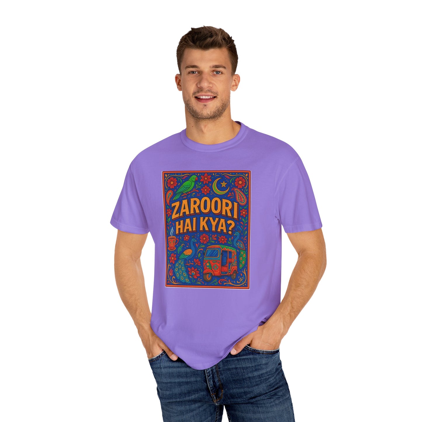 Zaroori Hai Kiya Graphic T-Shirt, Fun Casual Wear, Pop Culture Style, Gift for Friends, Everyday Comfort, Unique Statement Tee