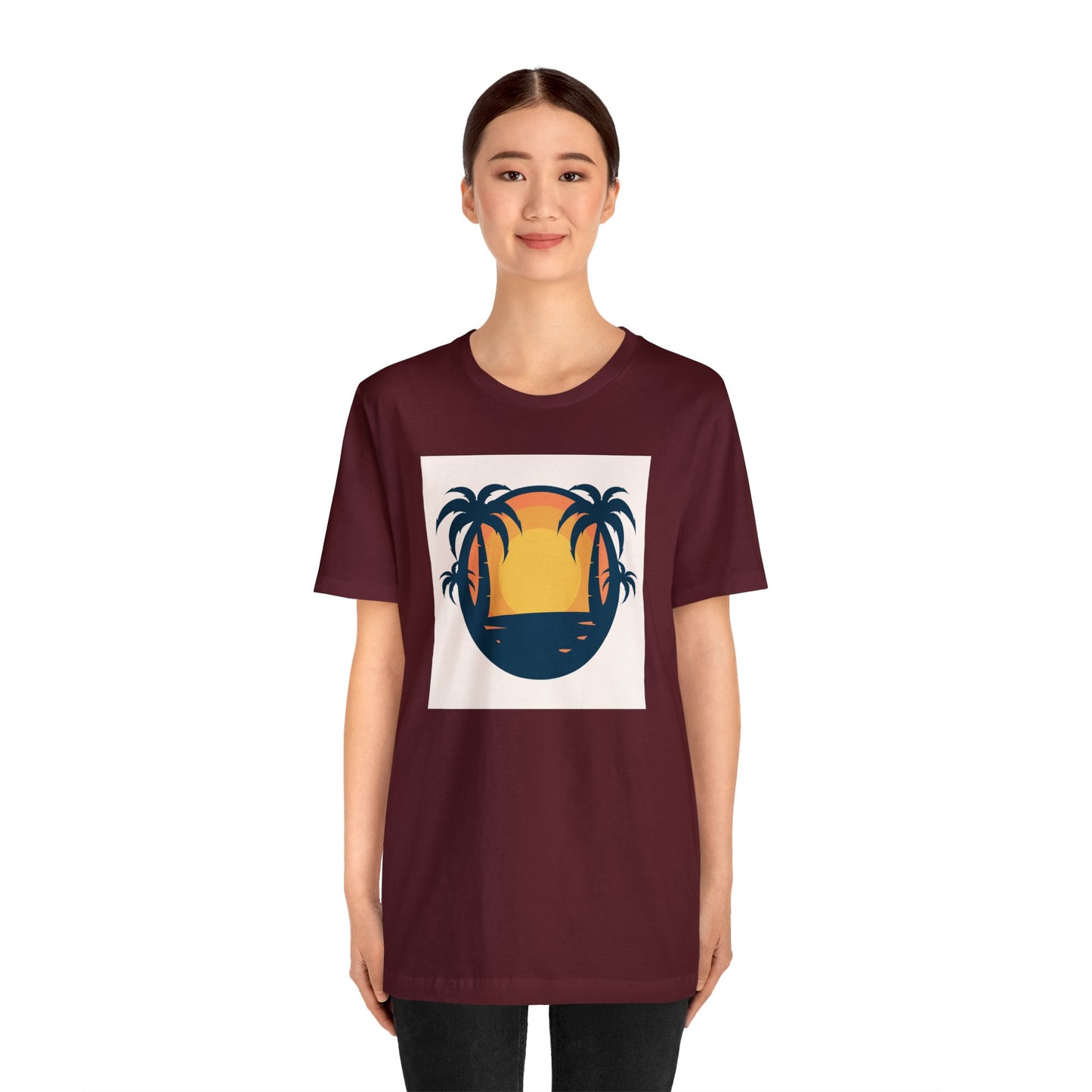 Sunset Unisex Jersey Short Sleeve Tee