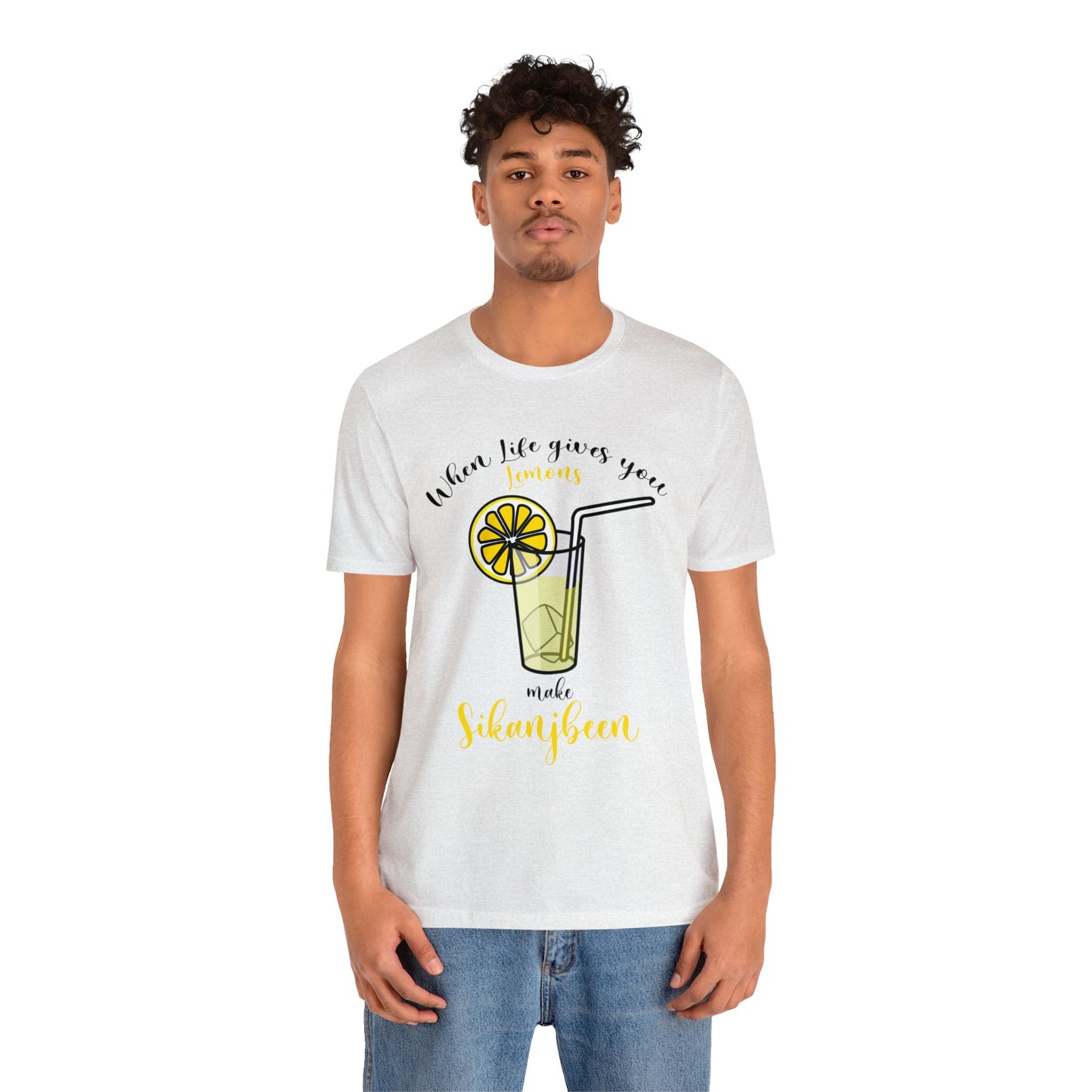 When life gives you lemons Jersey Short Sleeve Tee