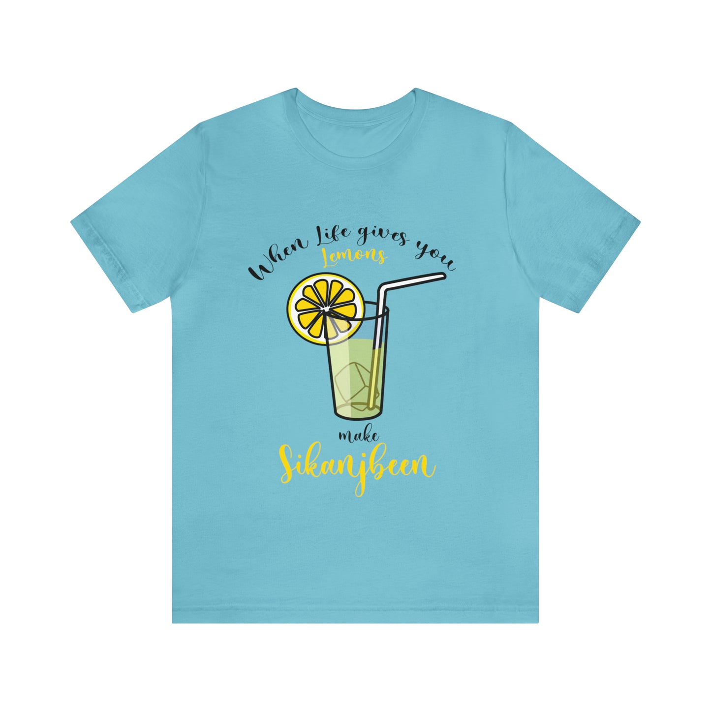 When life gives you lemon Jersey Short Sleeve Tee