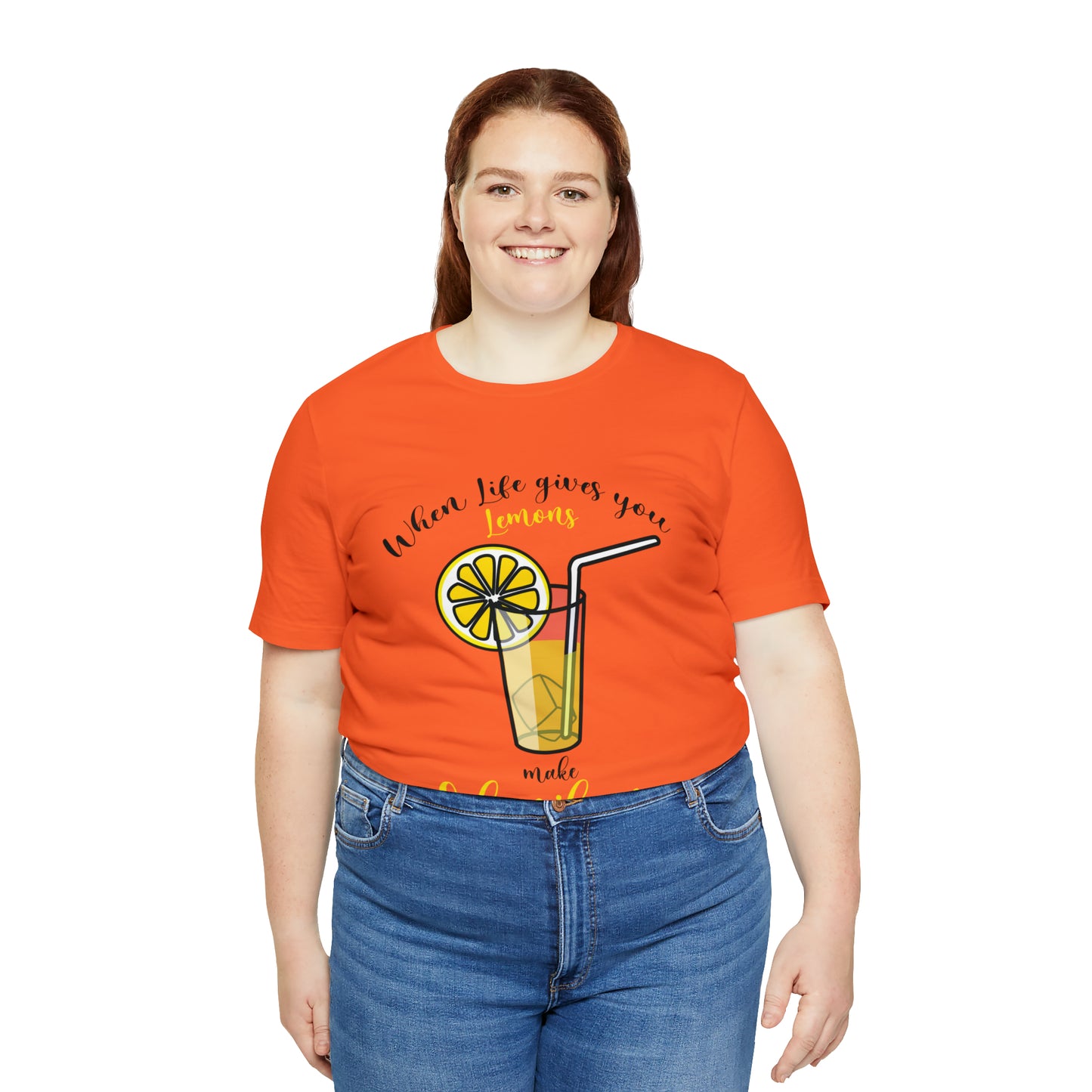 When life gives you lemon Jersey Short Sleeve Tee