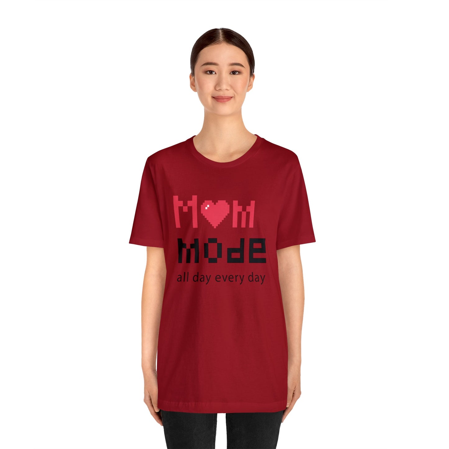Mom Mode All day Jersey Short Sleeve Tee