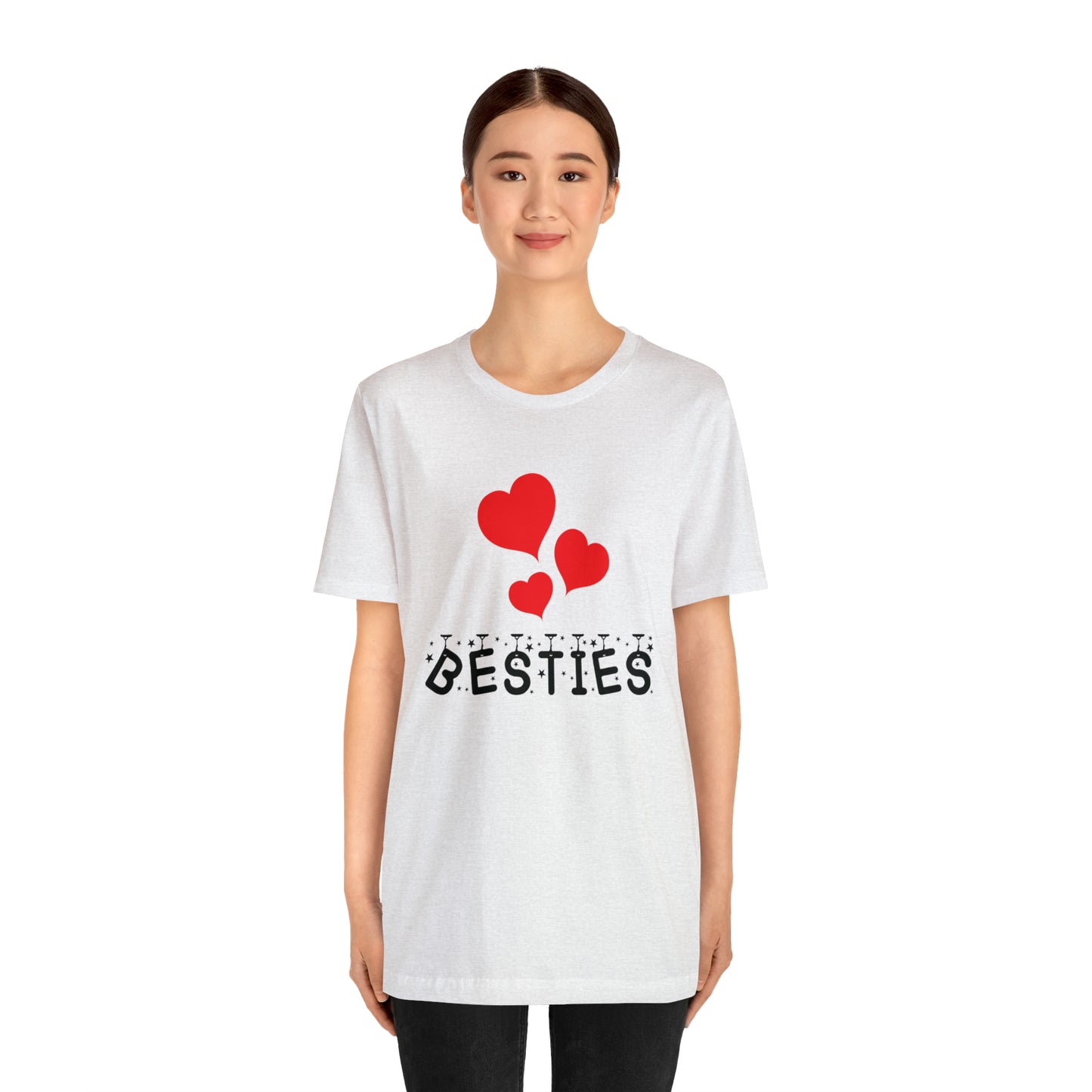Besties Jersey Short Sleeve Tee
