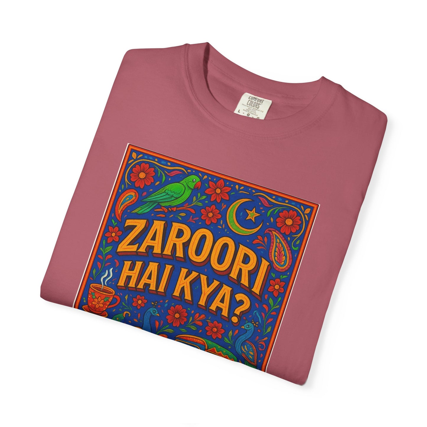 Zaroori Hai Kiya Graphic T-Shirt, Fun Casual Wear, Pop Culture Style, Gift for Friends, Everyday Comfort, Unique Statement Tee