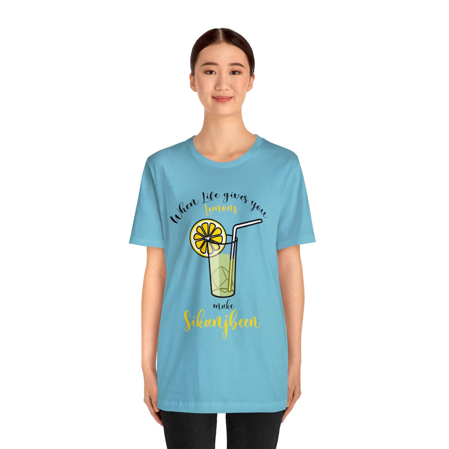 When life gives you lemons Jersey Short Sleeve Tee