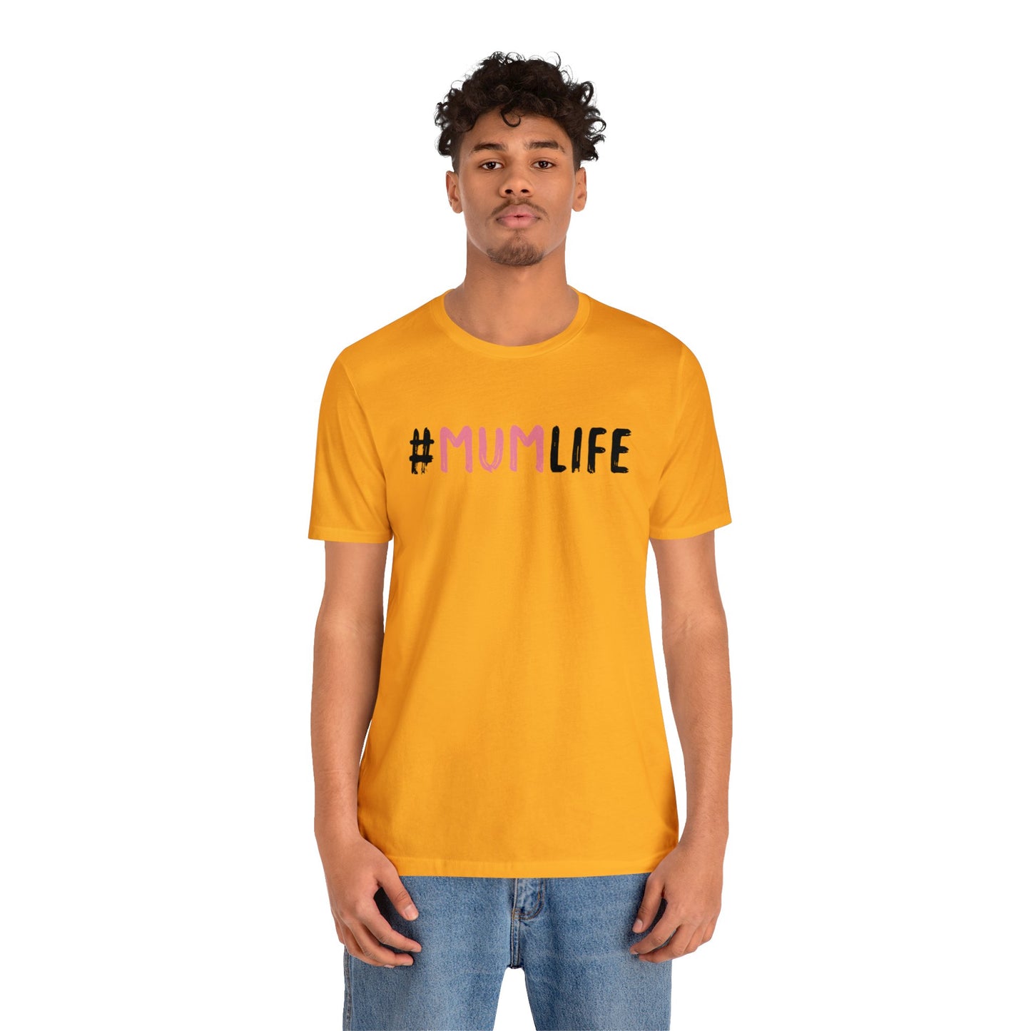 Mum Life Jersey Short Sleeve Tee